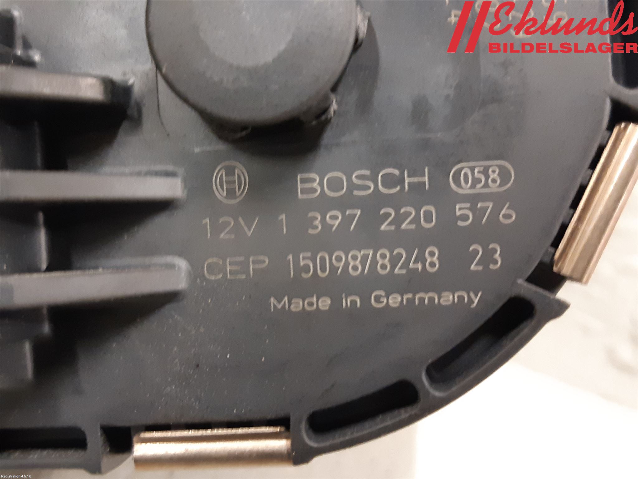Peugeot 3008 09-16 Torkarmotor Vindruta