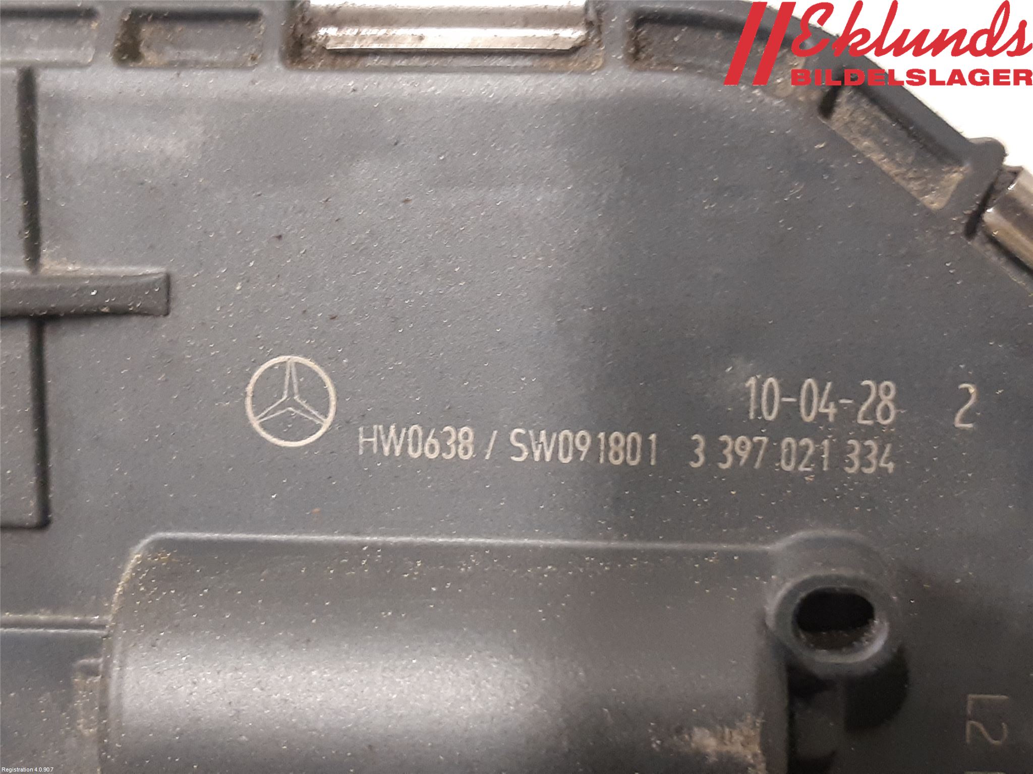 Mercedes-Benz MB E-KLASS (W212) 09-16 Torkarmotor Vindruta