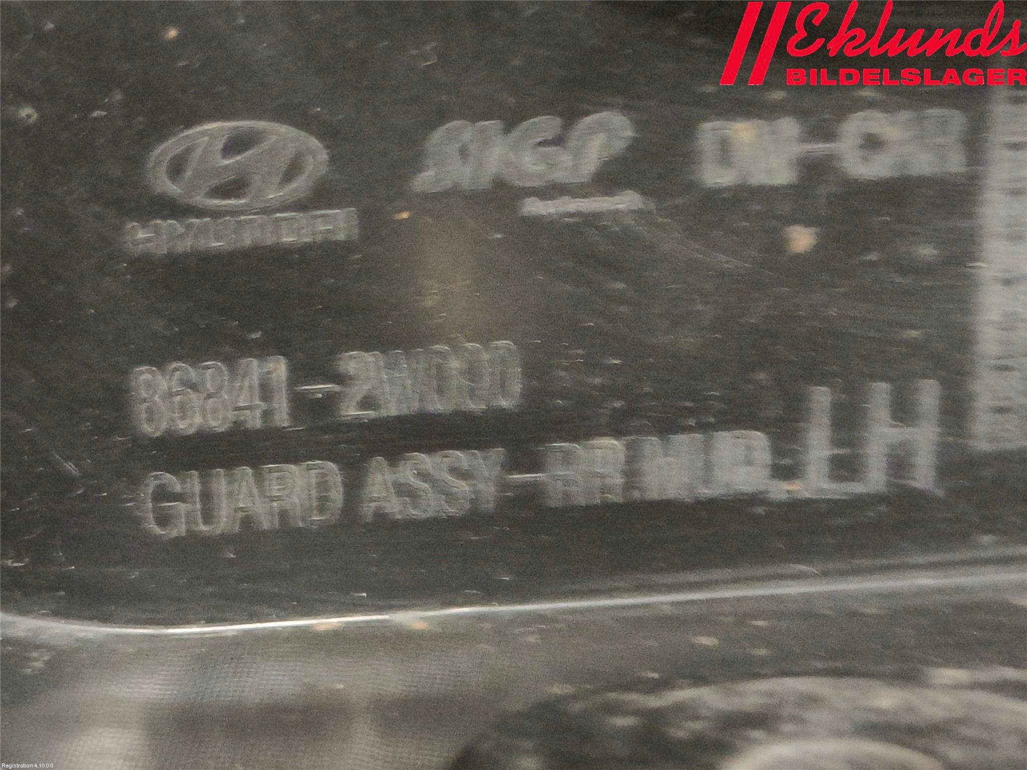 Hyundai SANTA FE 13-18 Stänkskydd