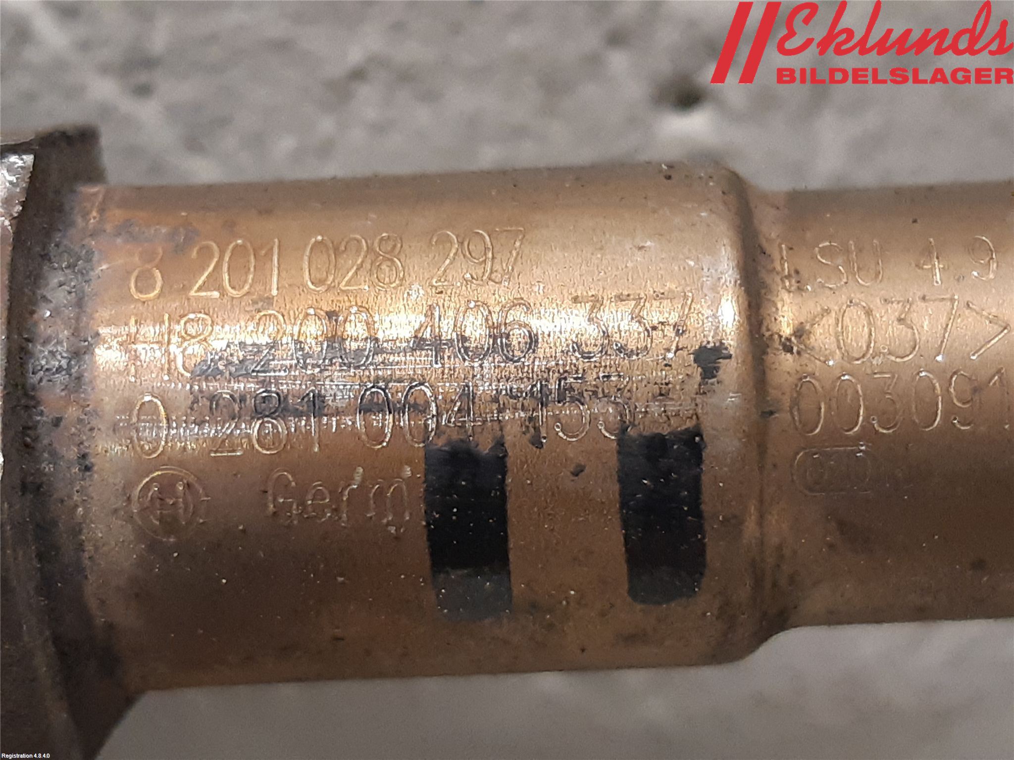 Renault MASTER III  10-14 Injlambdasond