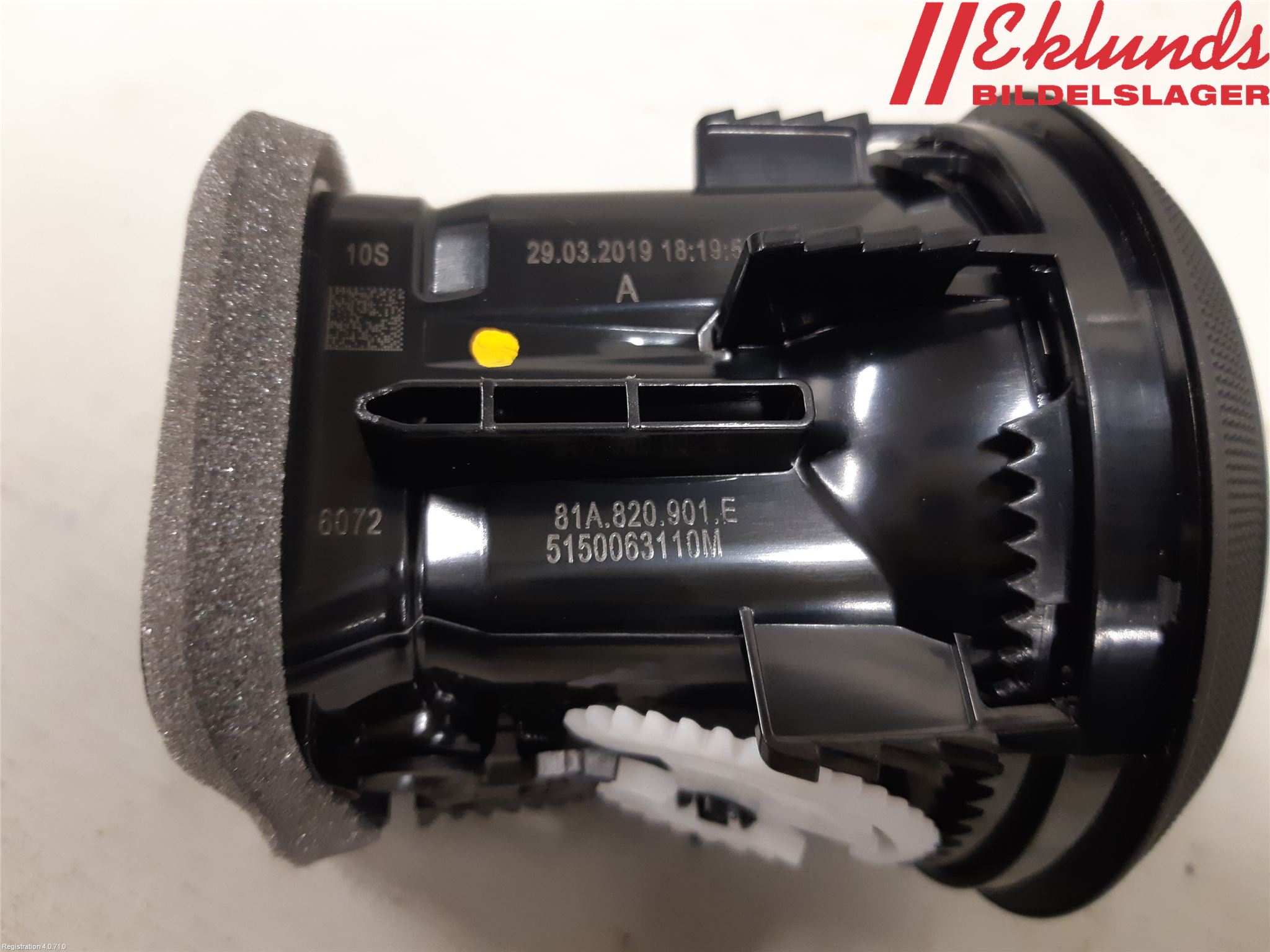 Audi A3/S3 8V 13-20 Defrosterkanal-Munstycke