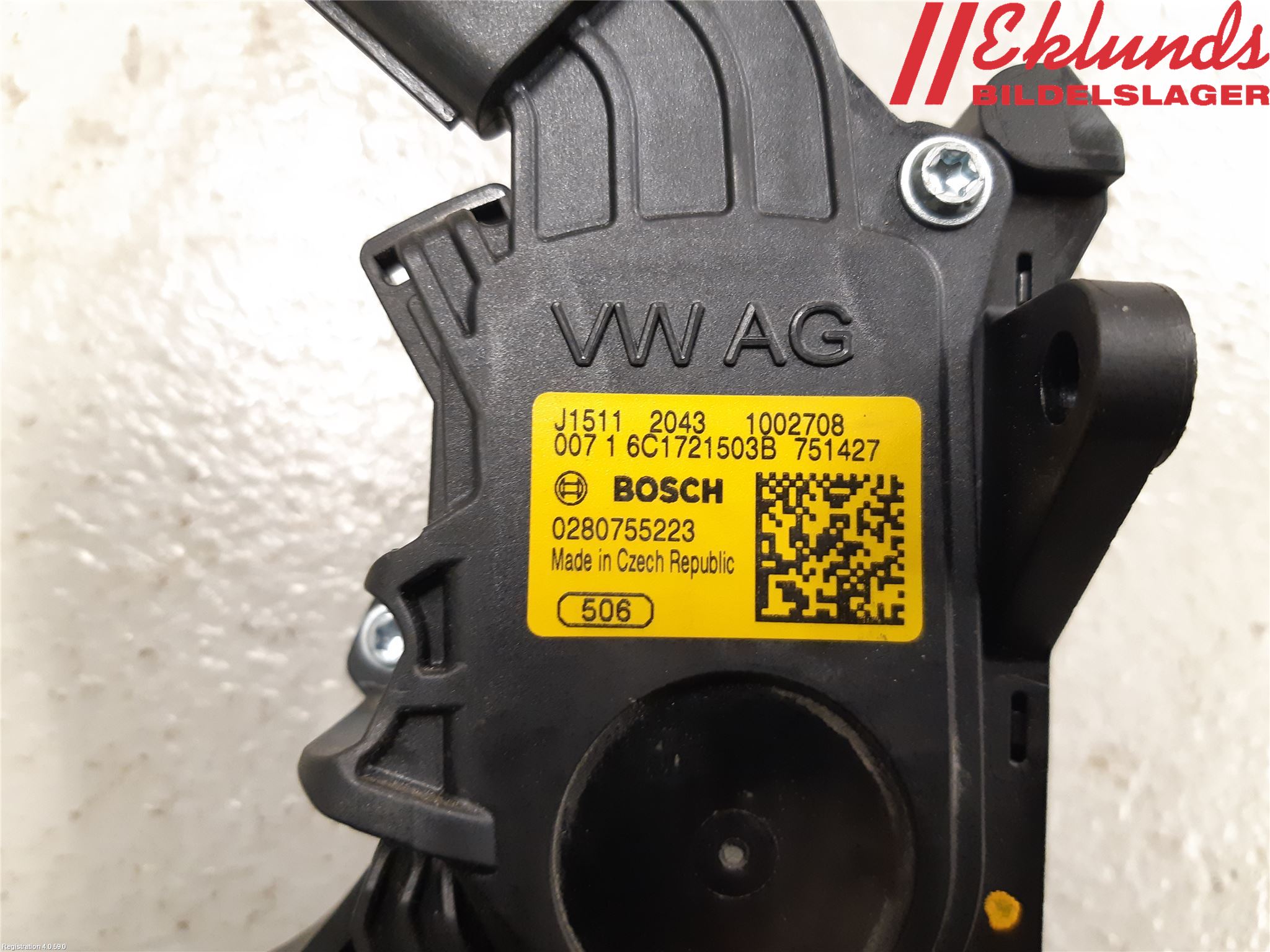 Skoda RAPID Gaspedal