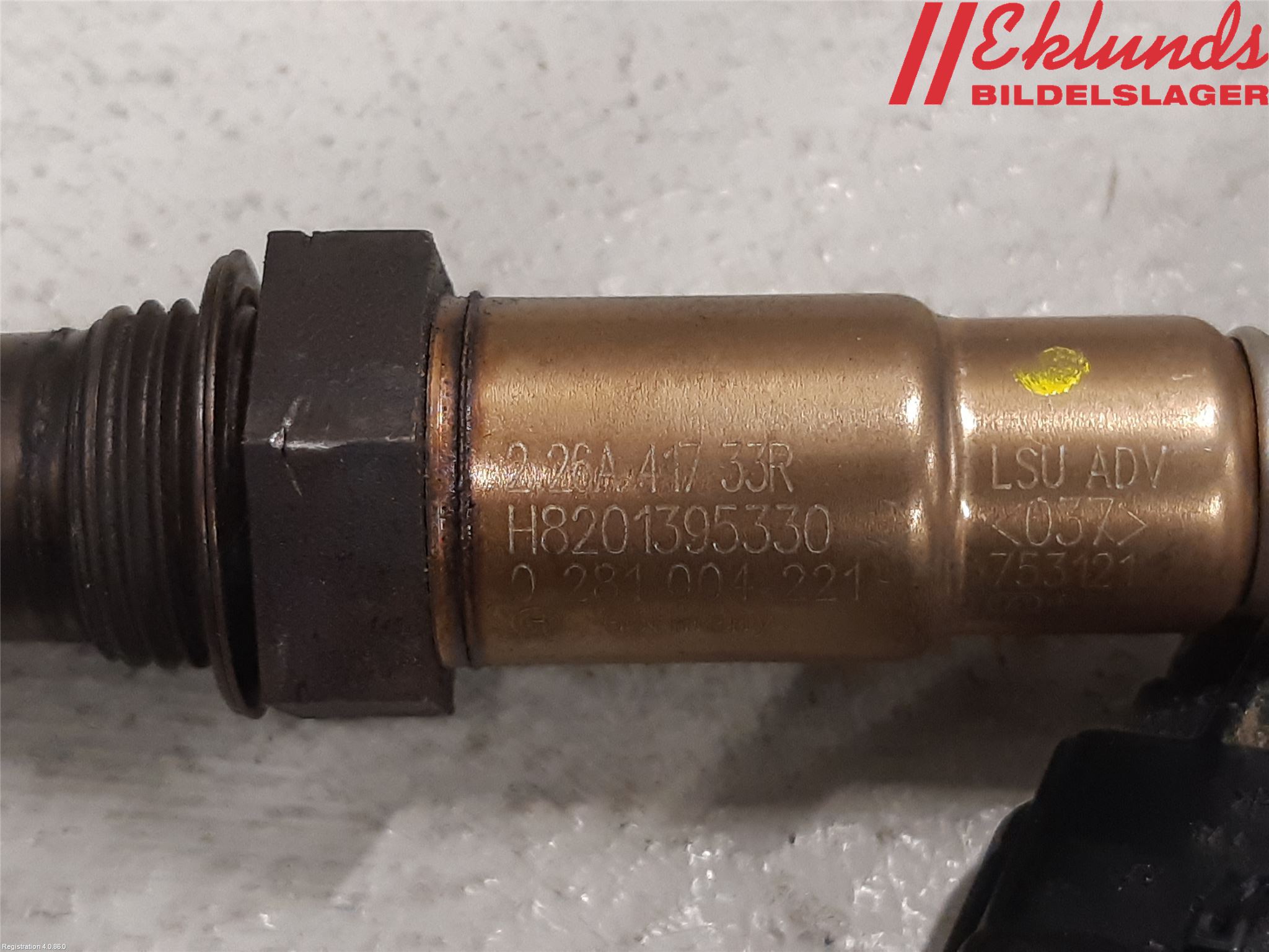 Renault KANGOO II 15-21 Injlambdasond