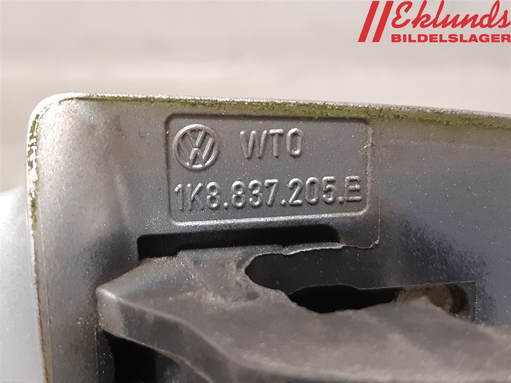 Volkswagen VW GOLF VI 09-13 Dörrhandtag Yttre Vä