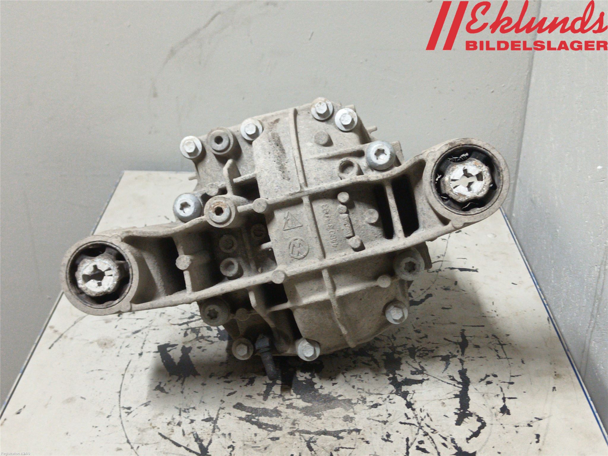 Volkswagen VW TOUAREG 7P 11-18 Bakväxel-Diff