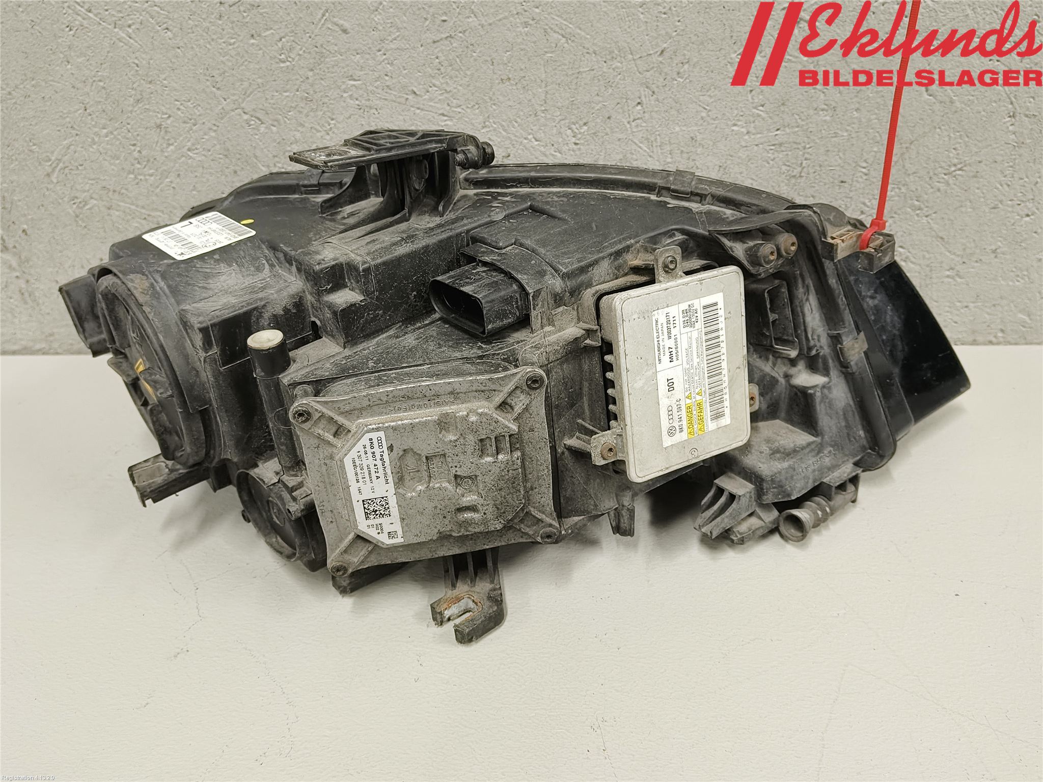 Audi A4/S4 08-11 Strålkastare Vänster