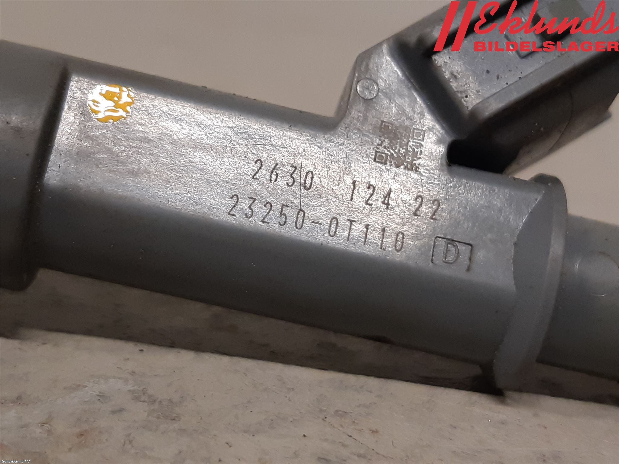 Toyota COROLLA 19- Injspridare