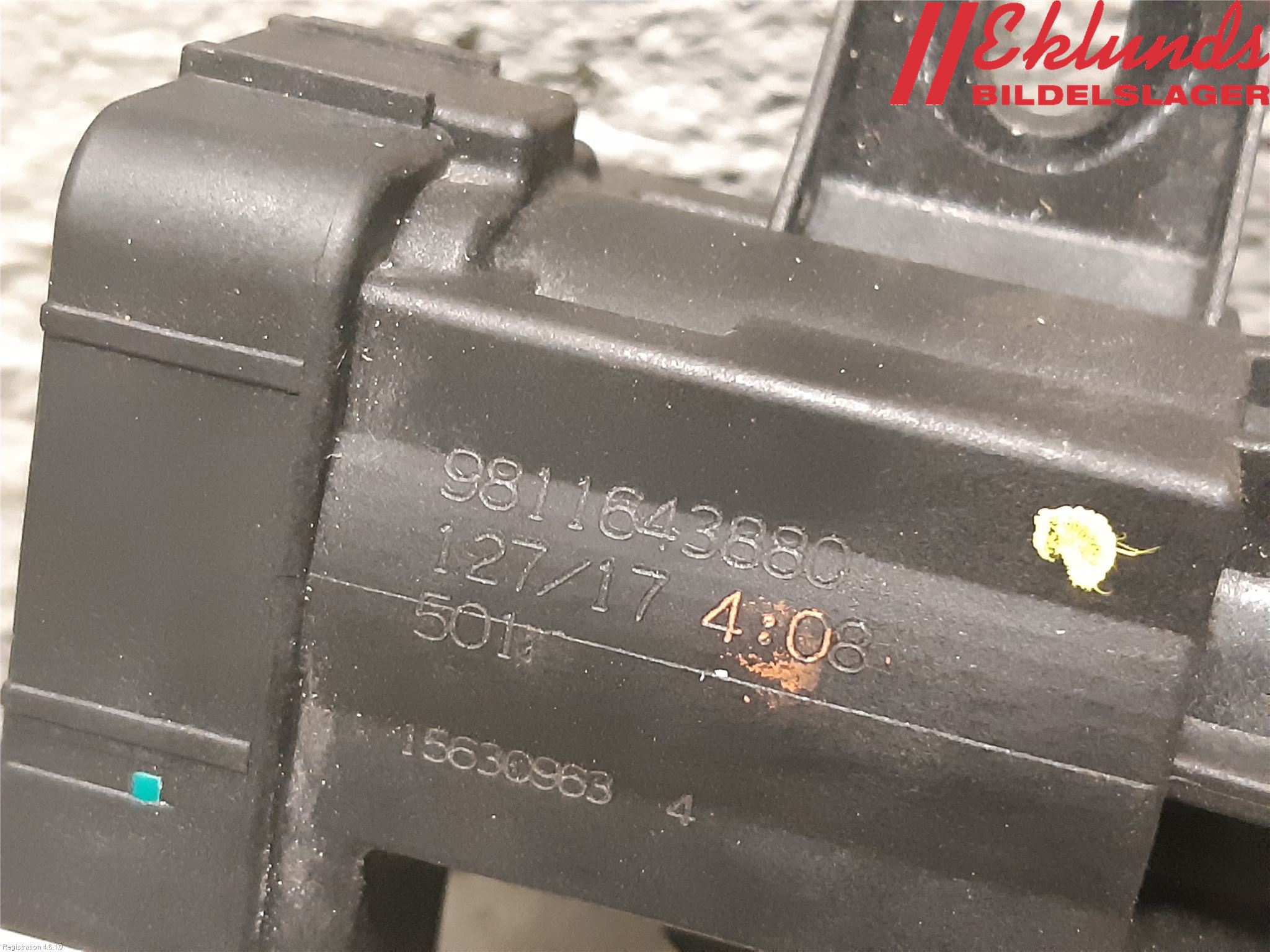 Citroen BERLINGO 08-18 Vakuumventil