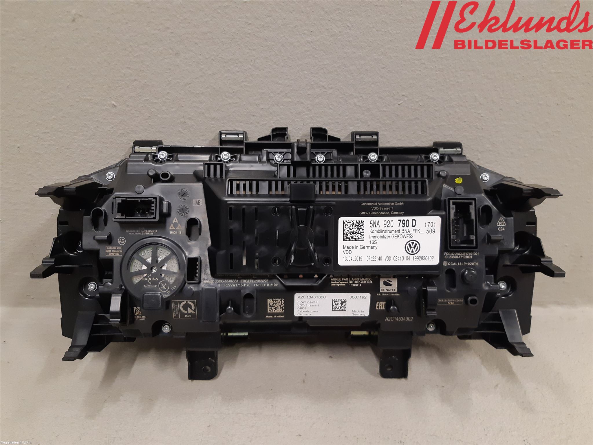 Volkswagen VW TIGUAN 16-24 Instrument Komb