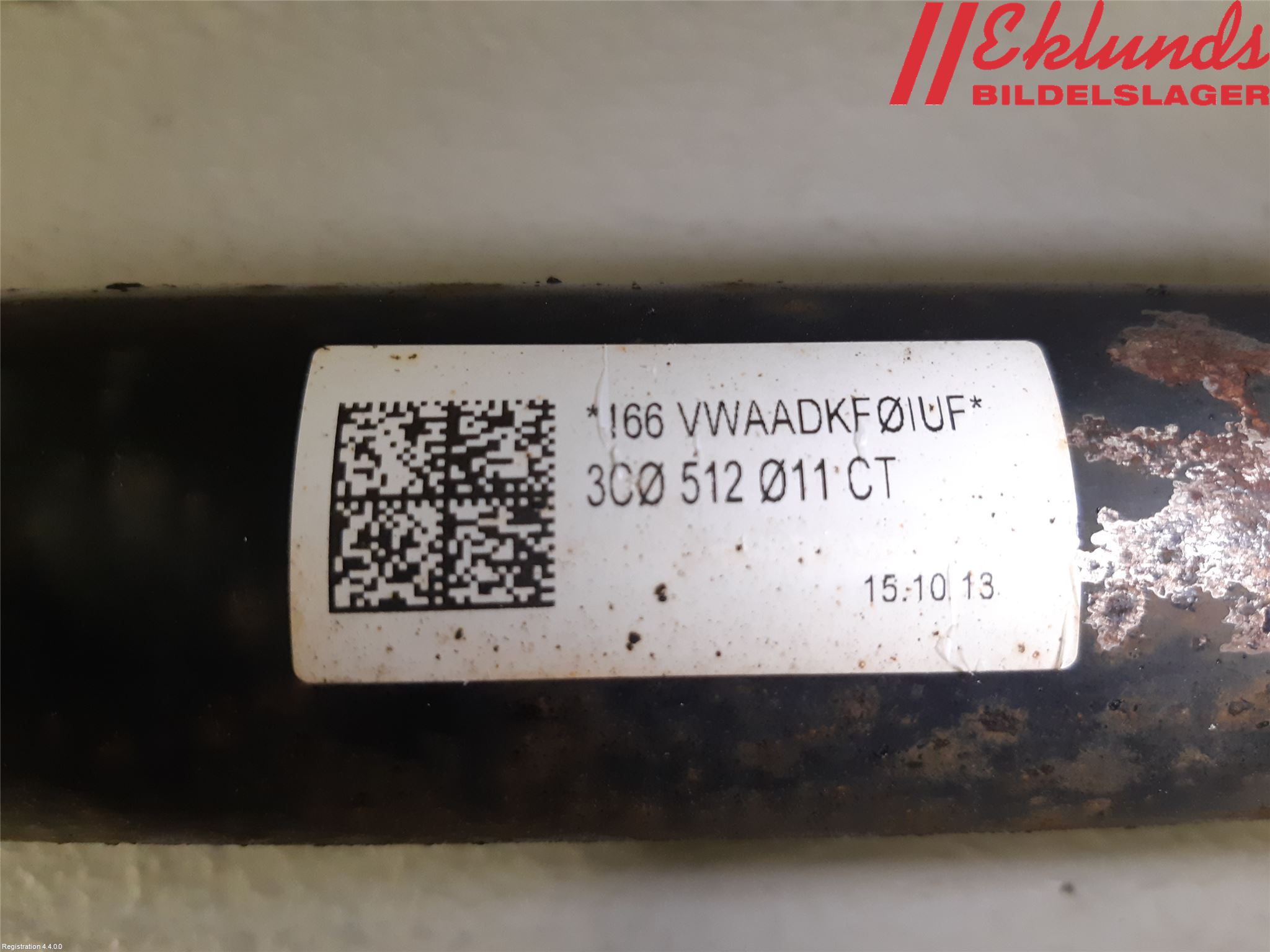 Volkswagen VW PASSAT 11-14 Stötdämpare Bak