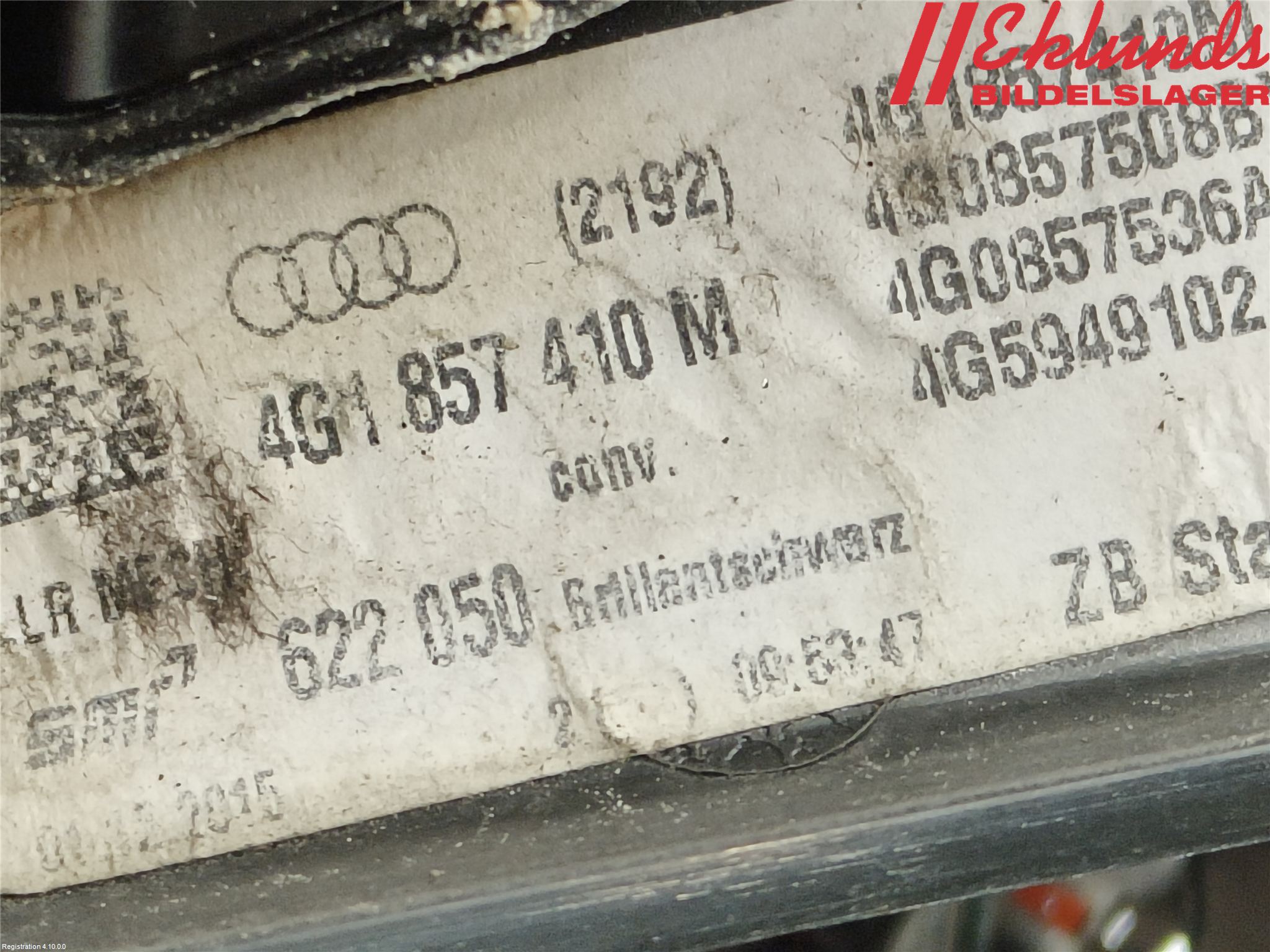 Audi A6 ALLROAD 12-18 Spegel Yttre El Hö