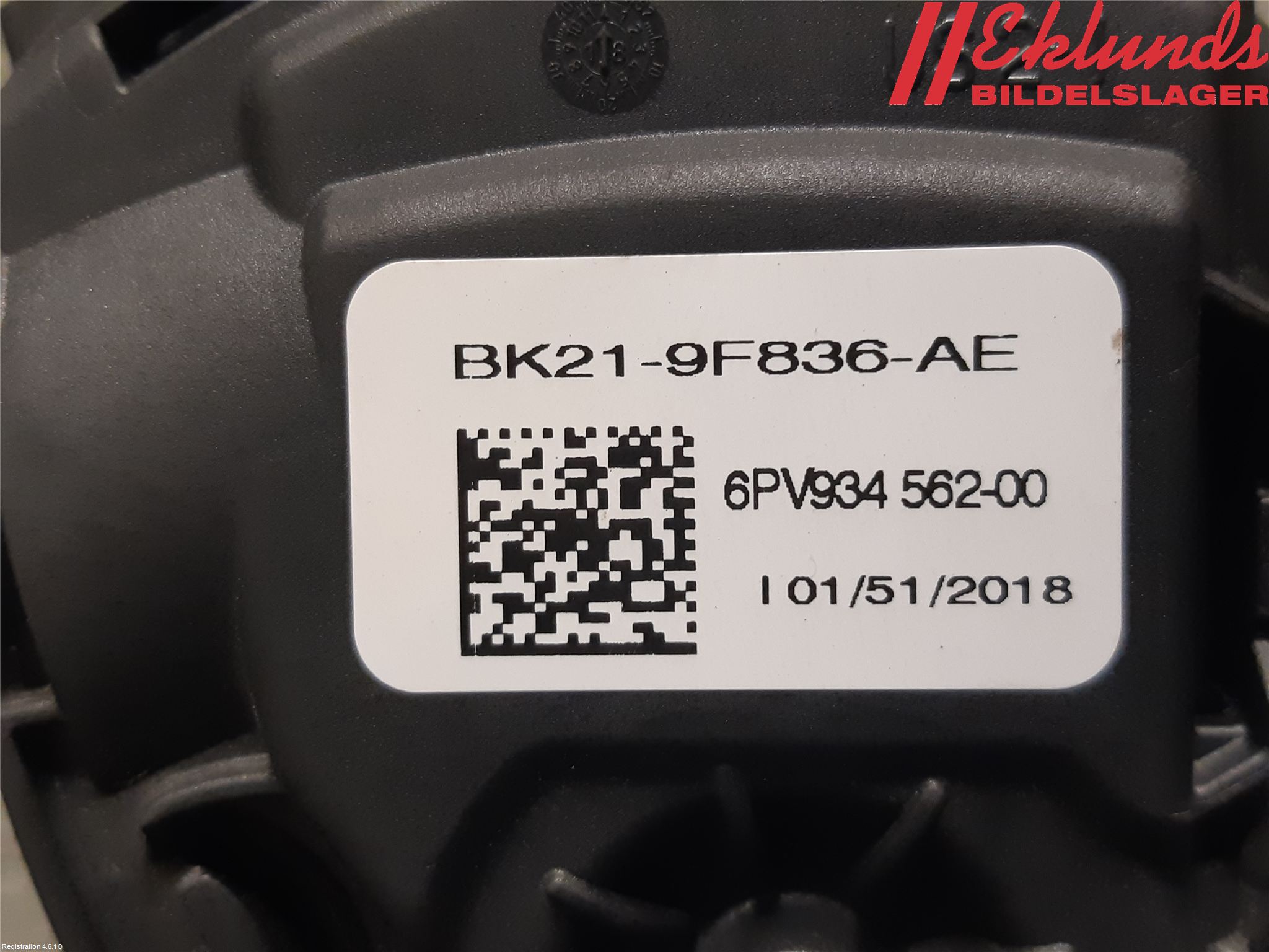 Ford TRANSIT/TOURNEO CUSTOM 13-24 Gaspedal