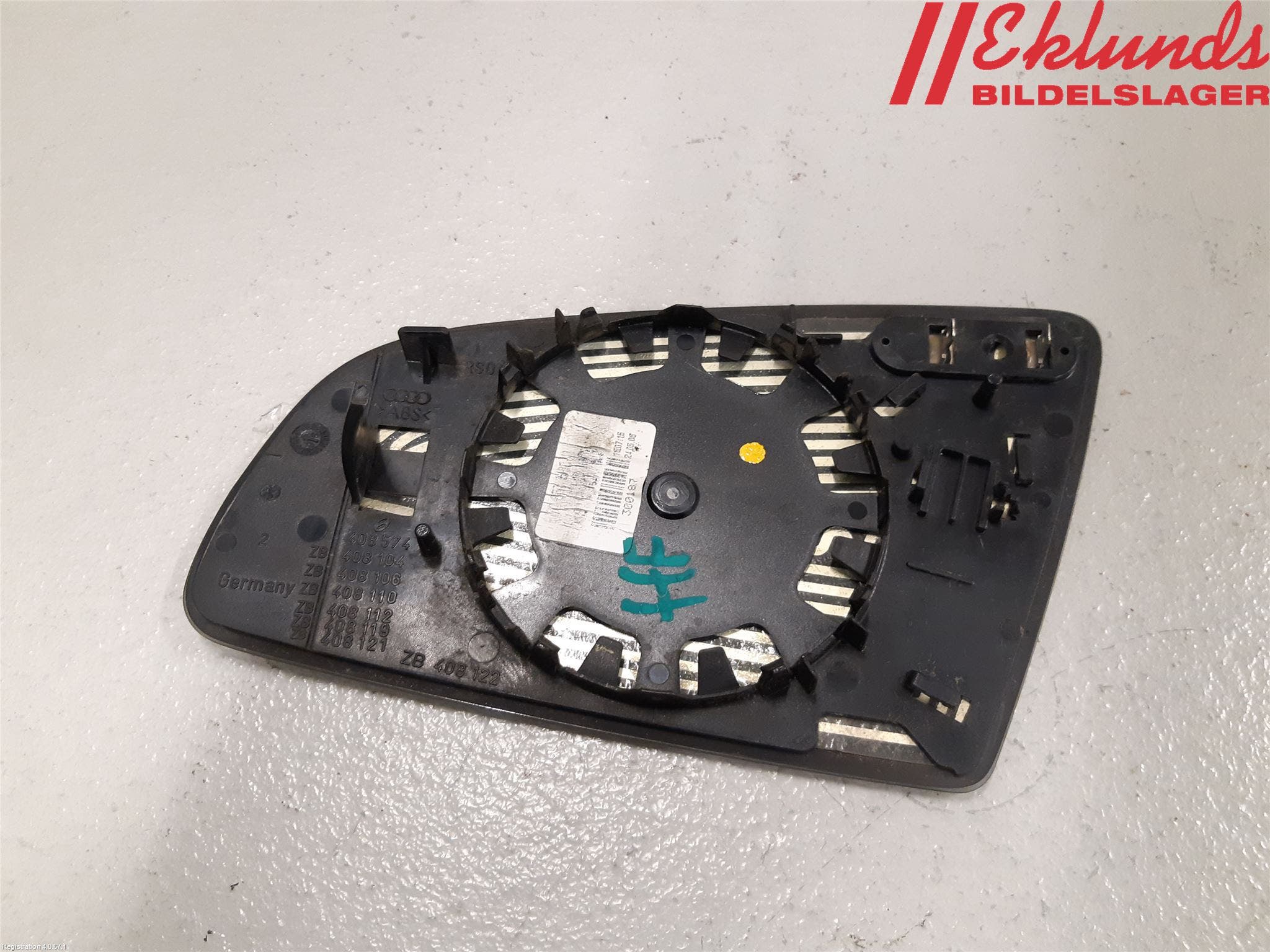 Audi A3/S3 05-13 Spegelglas Hö