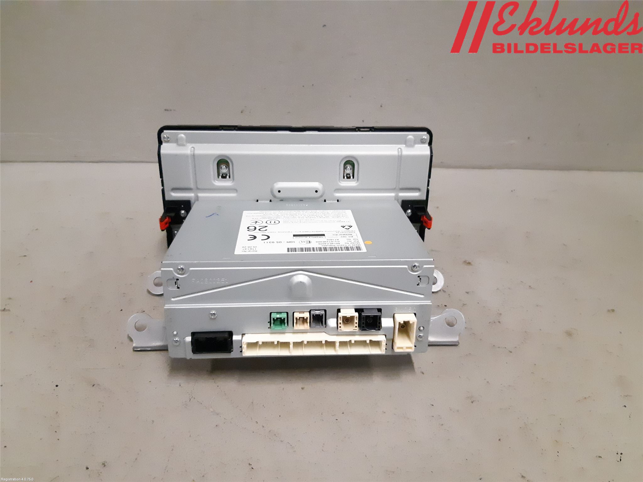 Toyota C-HR 16-23 Cd Radio - Multimediapanel