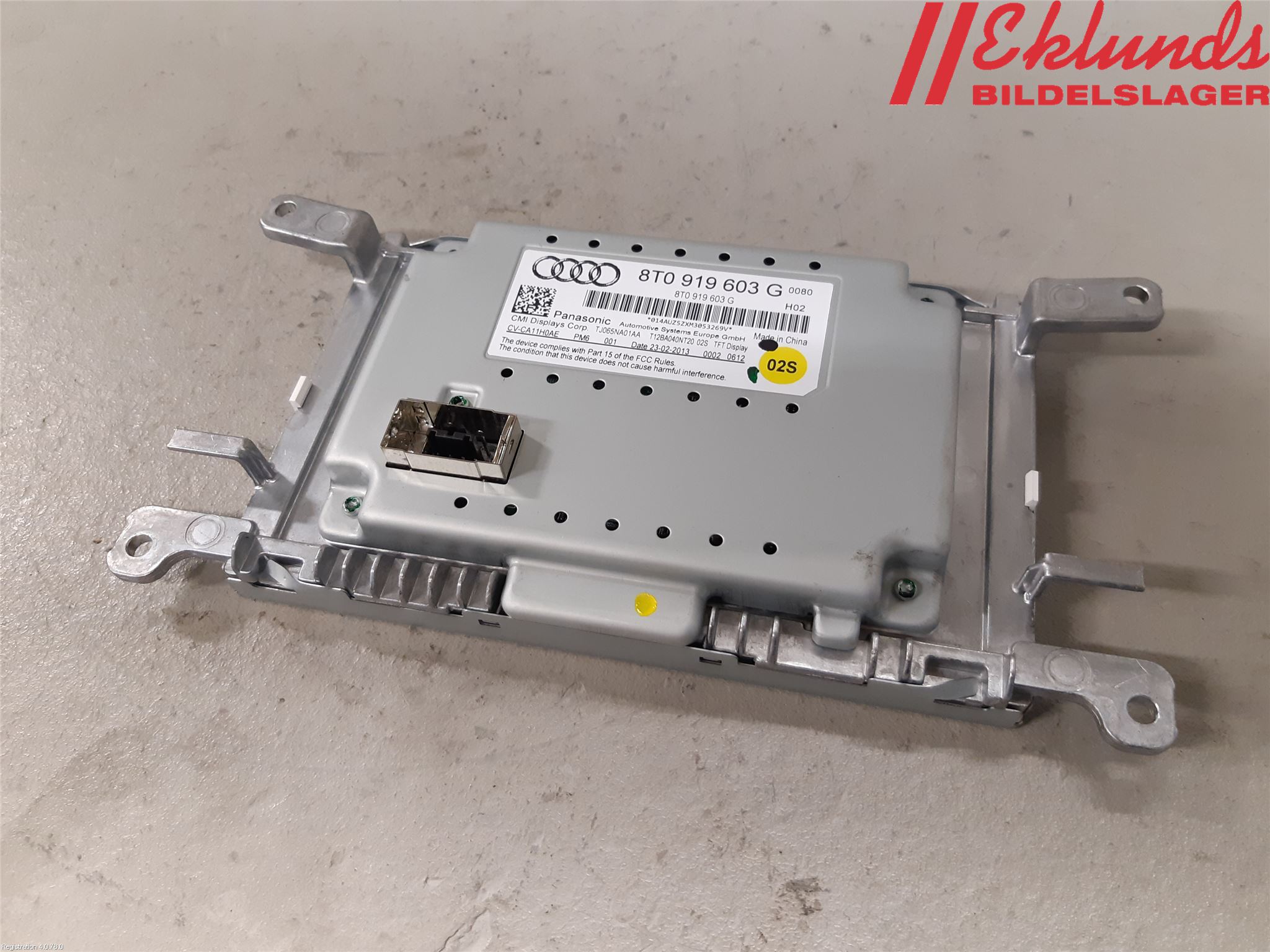 Audi A4 ALLROAD 09-16 Bildskärm