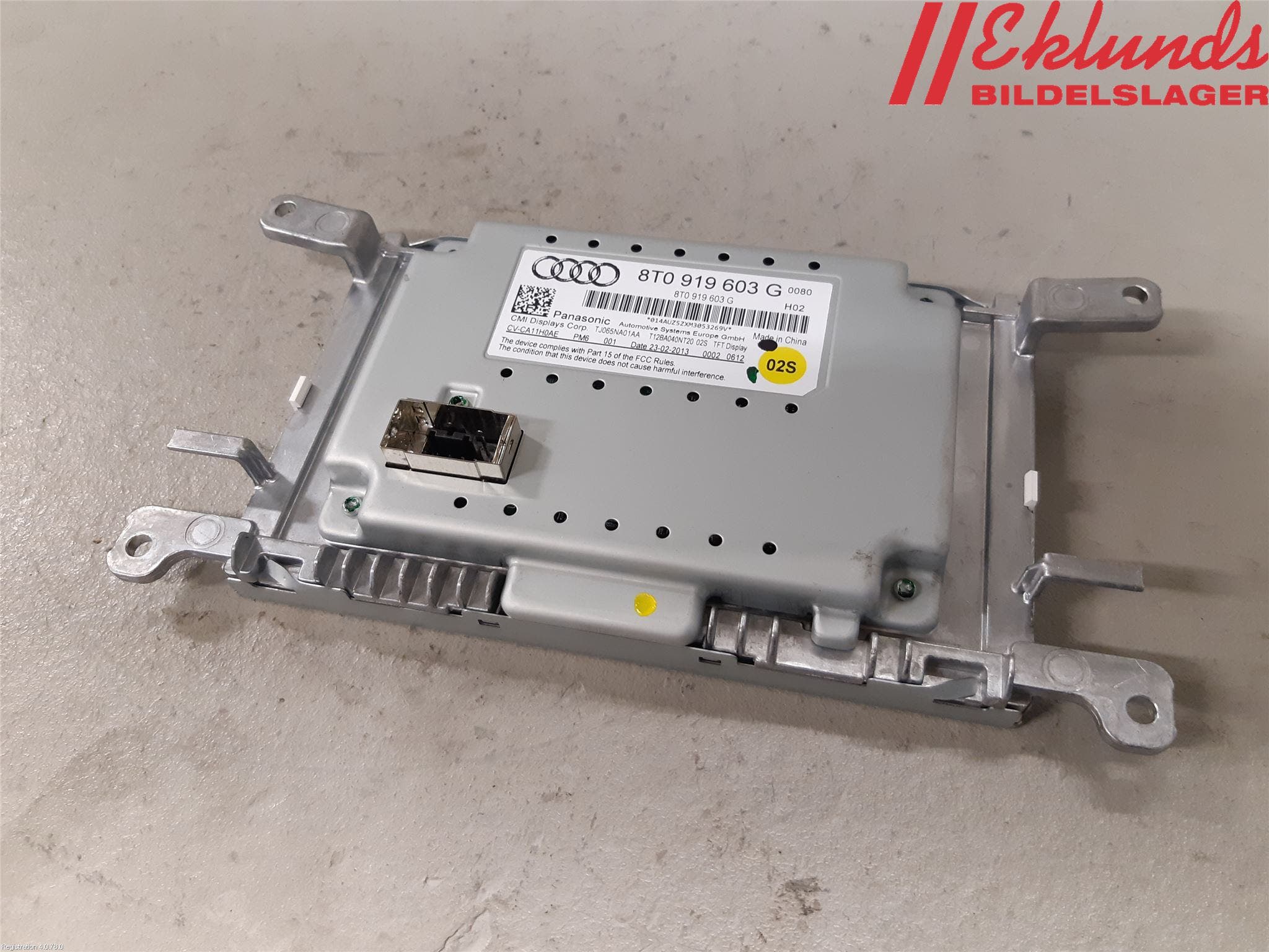 Audi A4 ALLROAD 09-16 Bildskärm