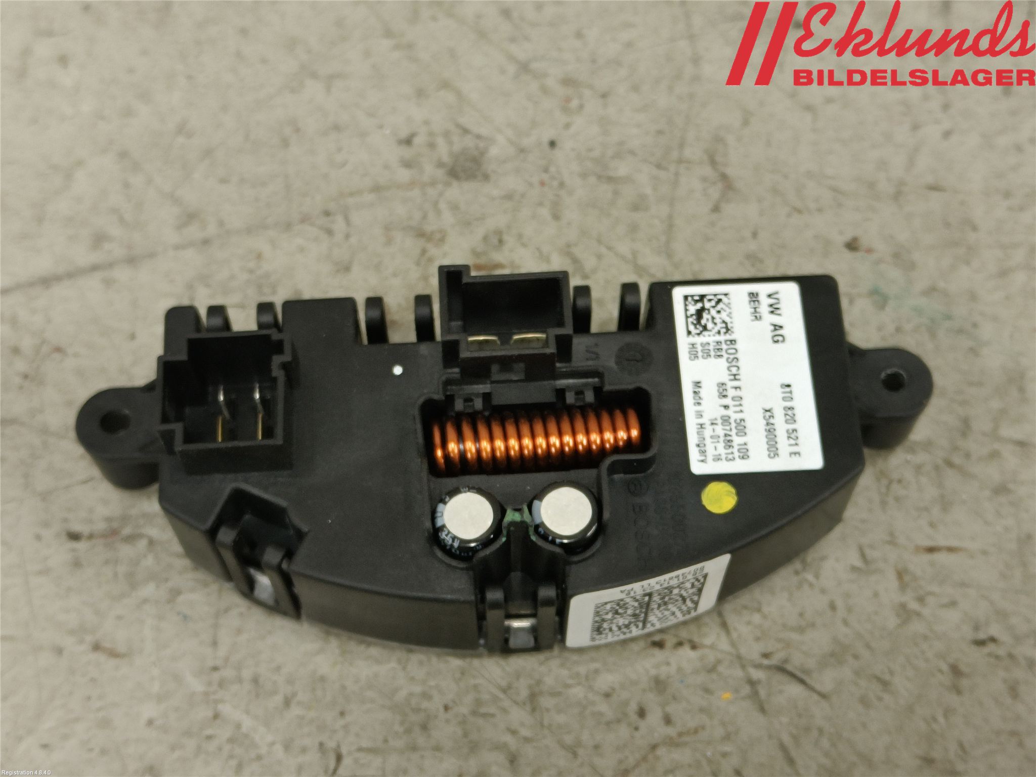 Audi A4 12-15 Värmefläktsmotstånd