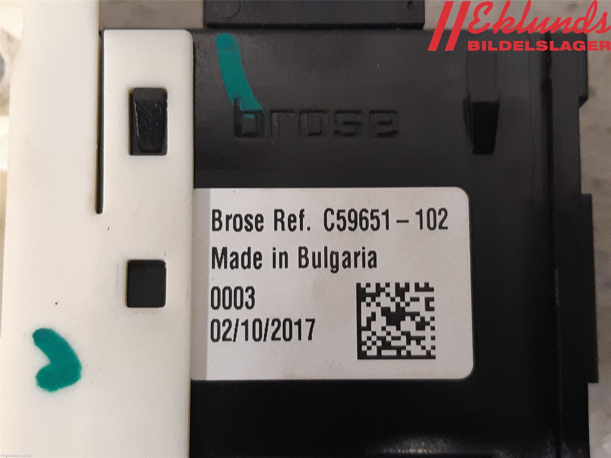 Alfa GIULIA Fönsterhissmotor