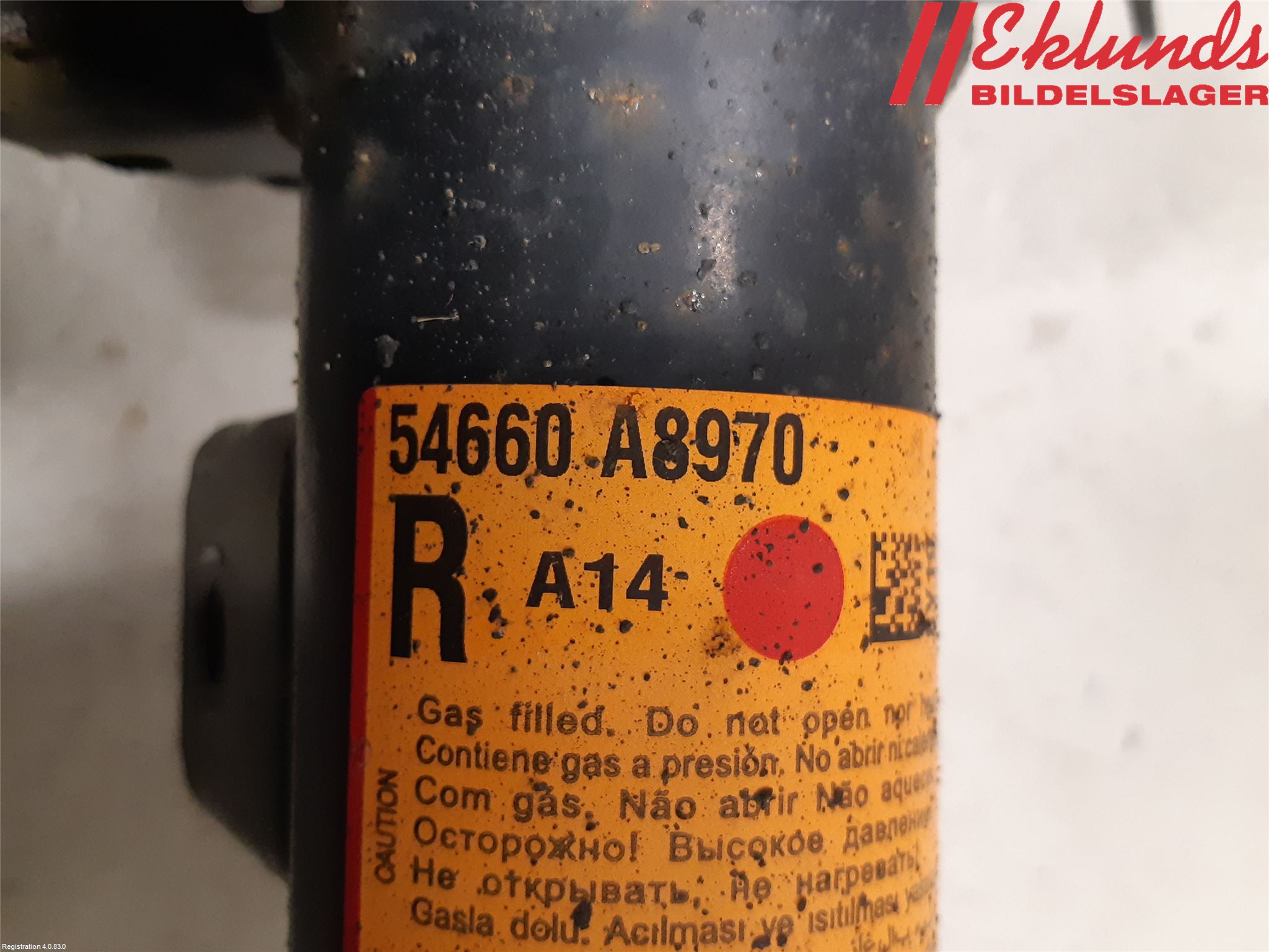 Kia OPTIMA 16-20 Fjäderben Fram Höger