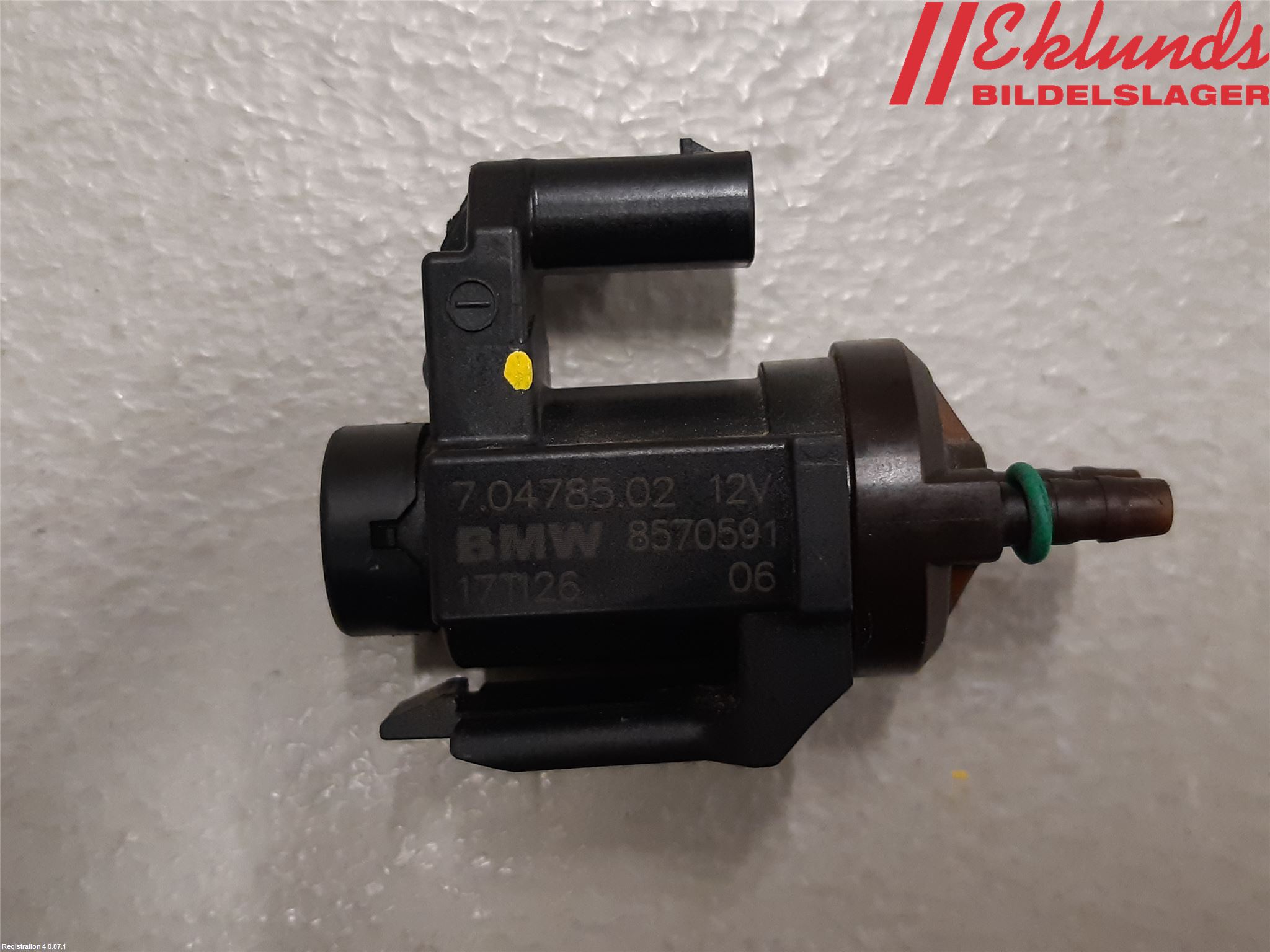 BMW 5 G30/G31/F90 17-23 Vakuumventil