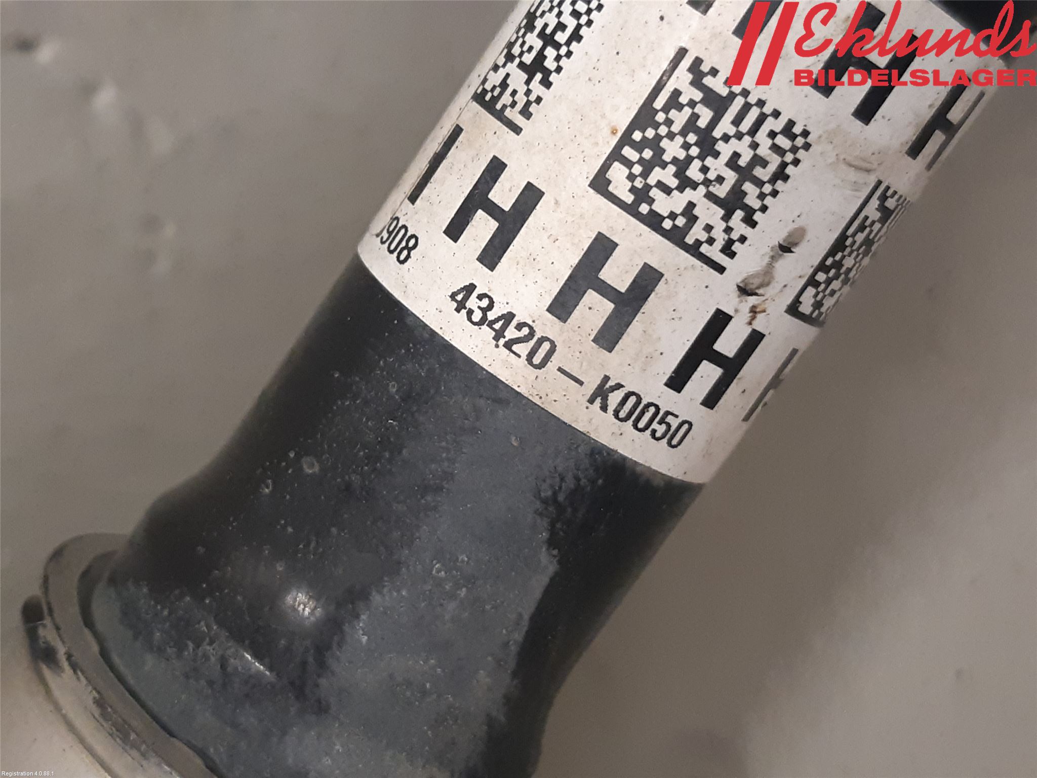 Toyota YARIS XP21 20- Drivaxel Fram Vänster