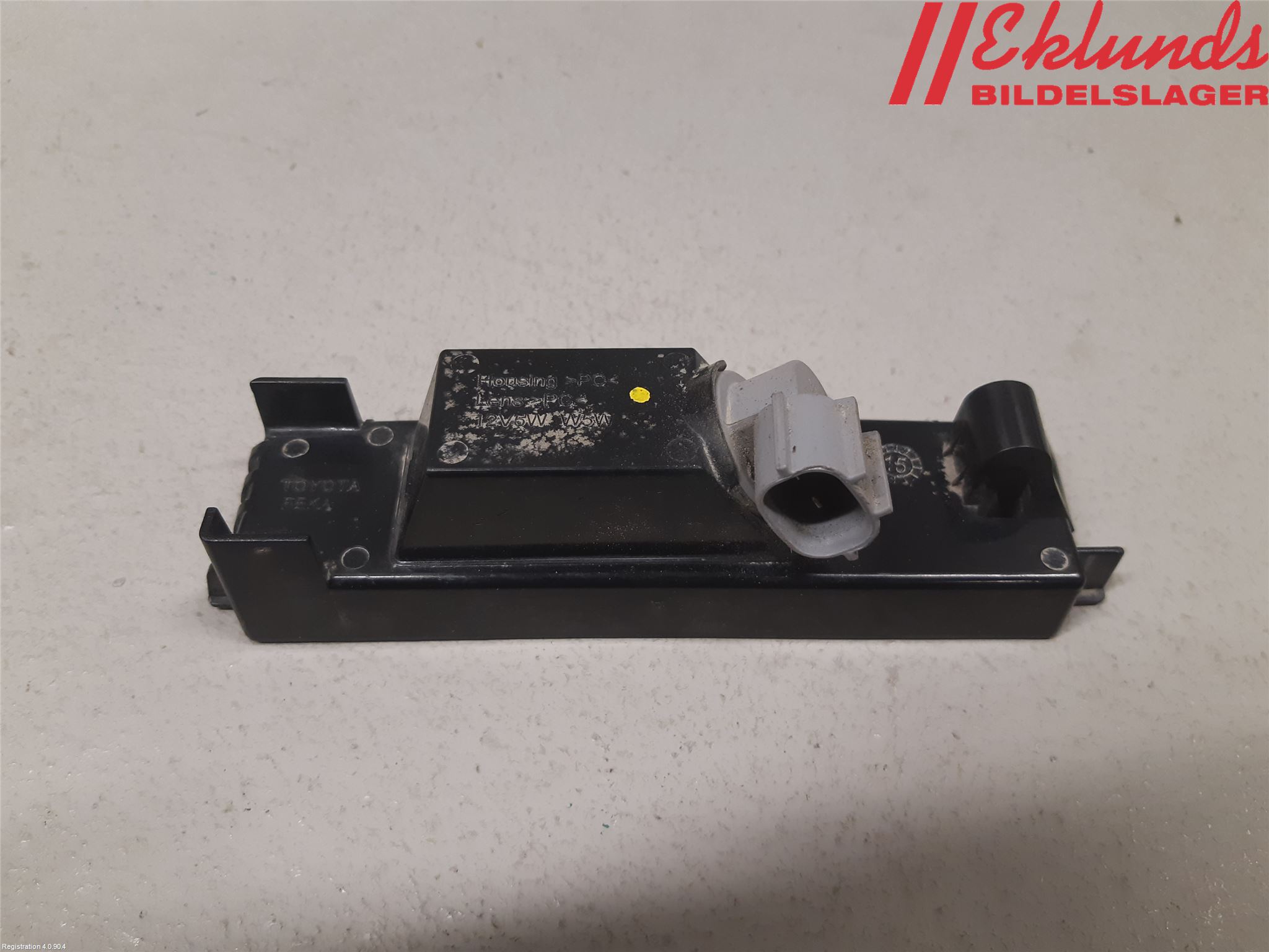 Toyota AYGO 15-21 Skylt Belysning