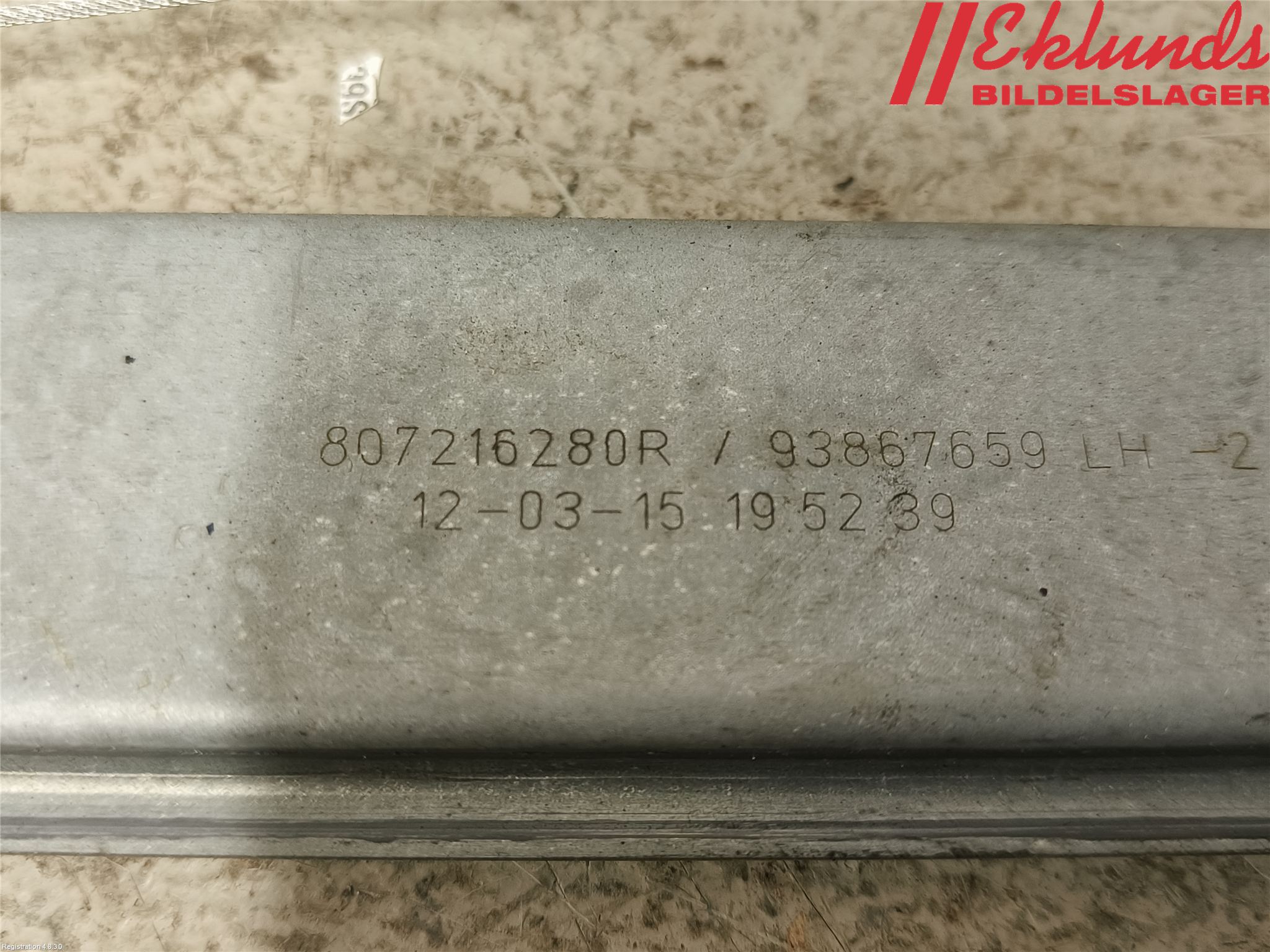 Opel VIVARO 15-19 Fönsterhiss El Kompl