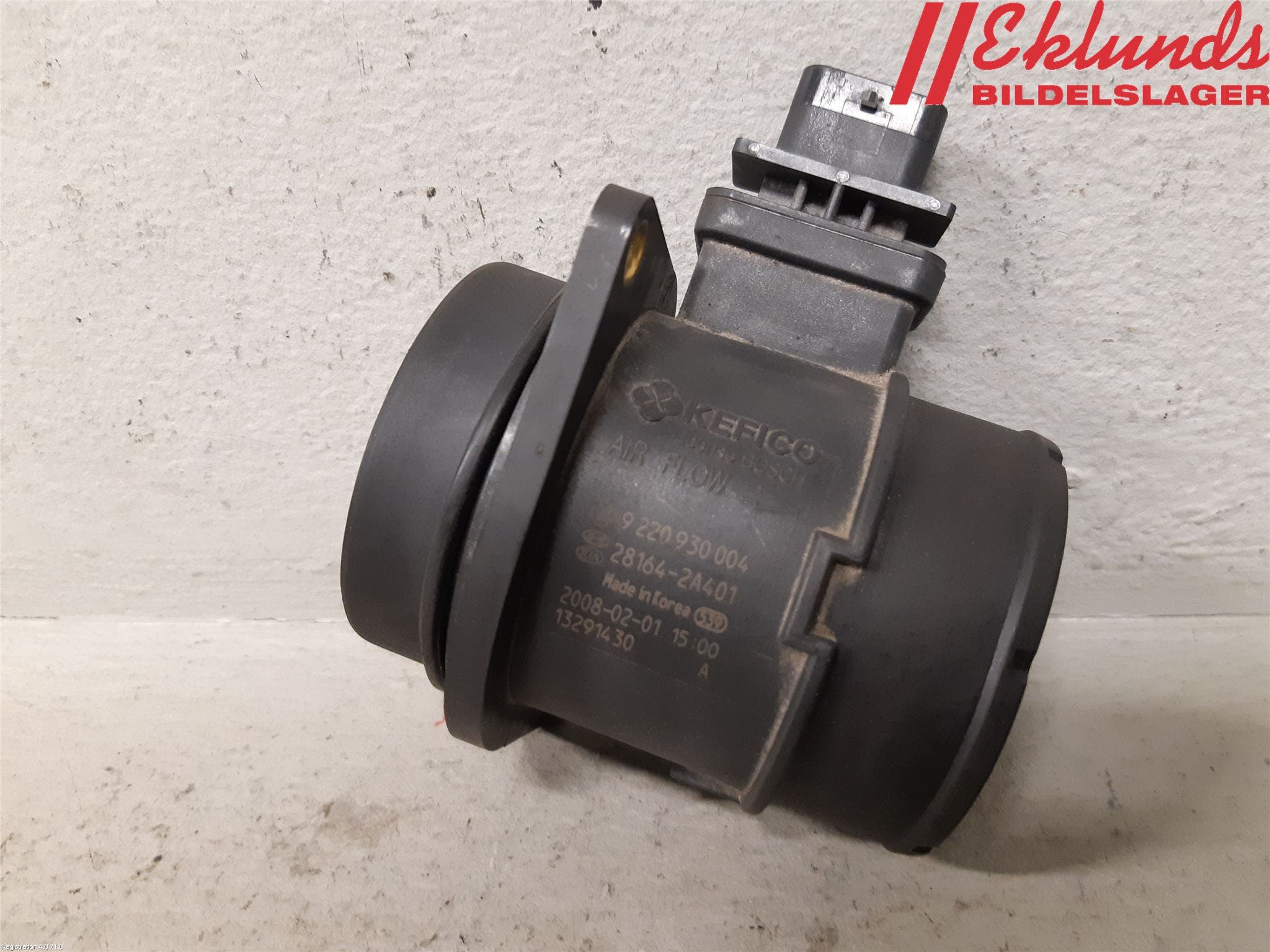 Hyundai i30 FD 07-12 Injluftmassamätare