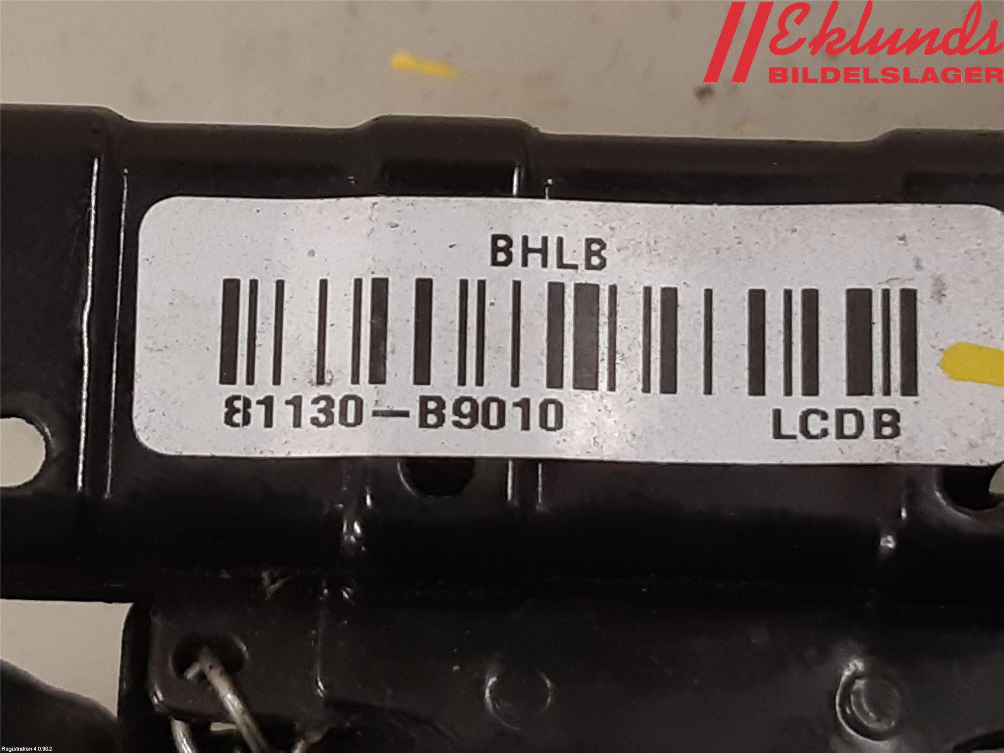 Hyundai i10 BA 14-16 Huvlås