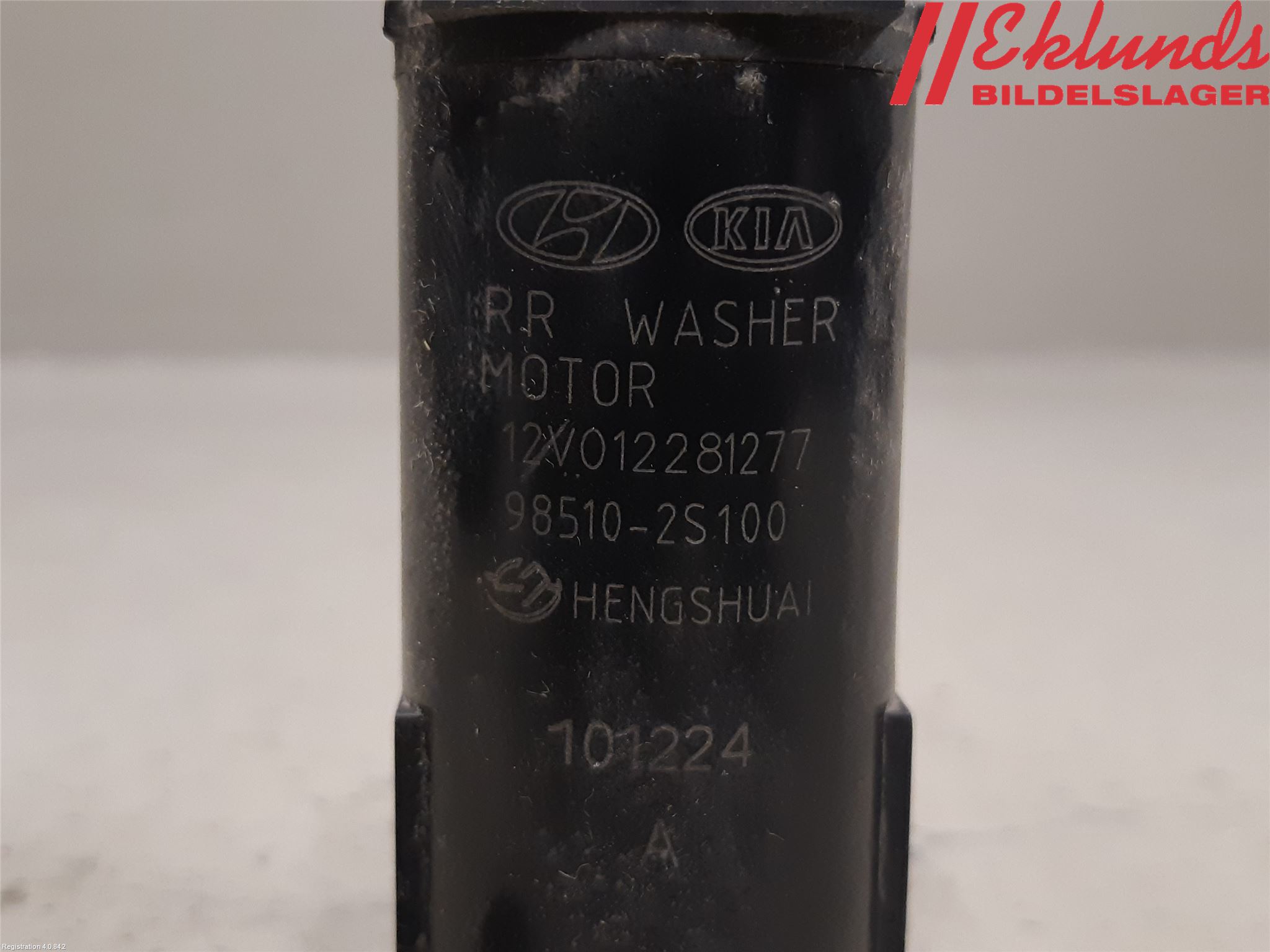 Kia SPORTAGE (SL) 11-15 Spolarpump Baklucka