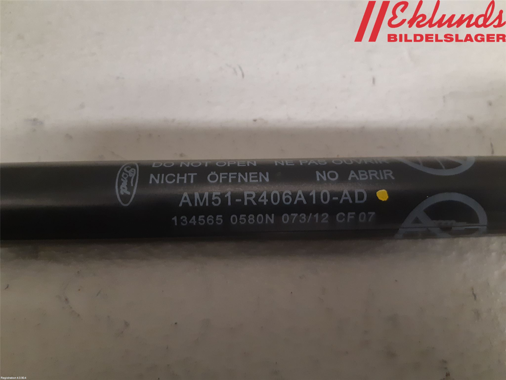 Ford C-MAX II  11-14 Gasfjäder Baklucka