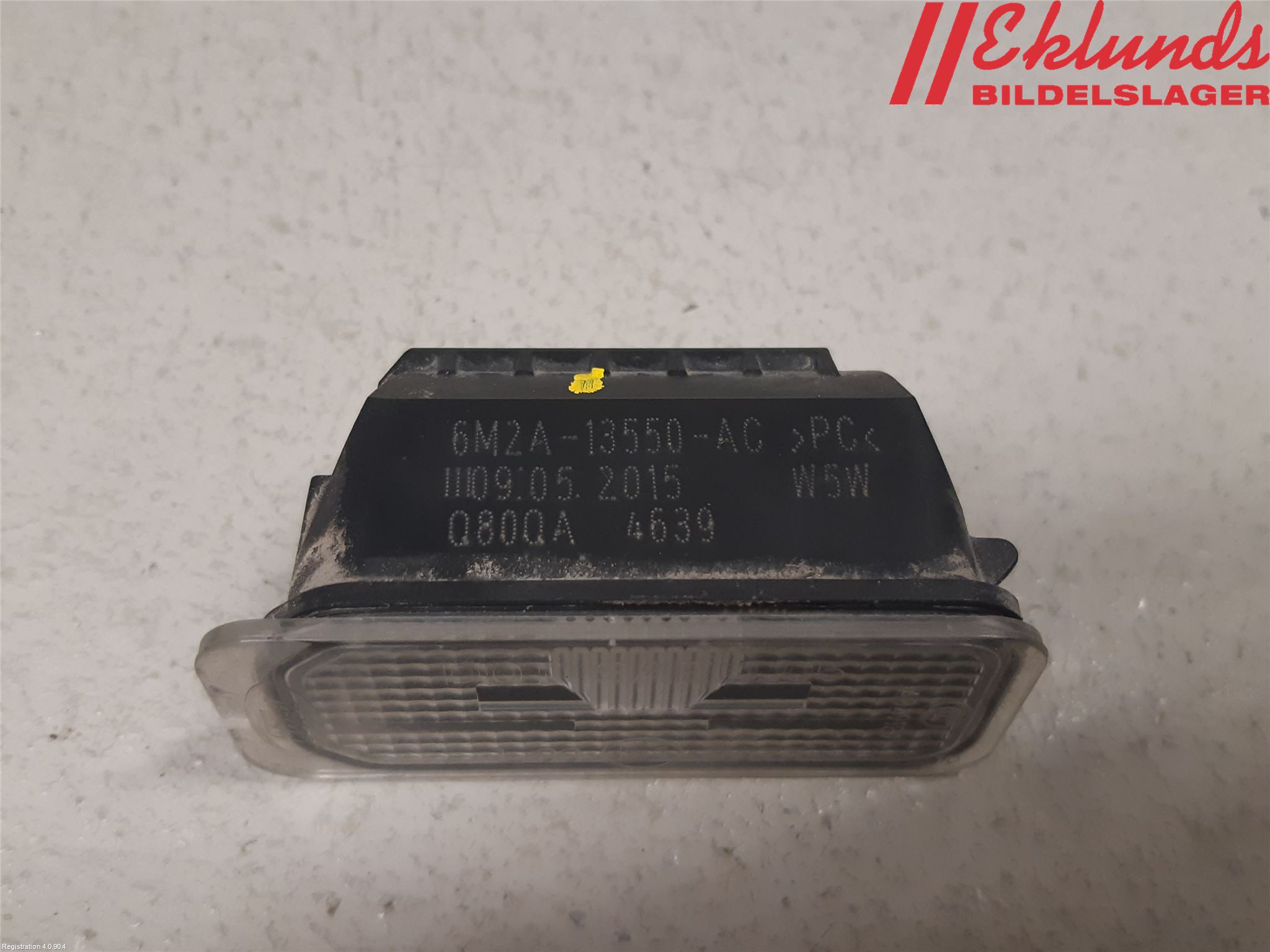 Ford TRANSIT/TOURNEO CUSTOM 13-24 Skylt Belysning