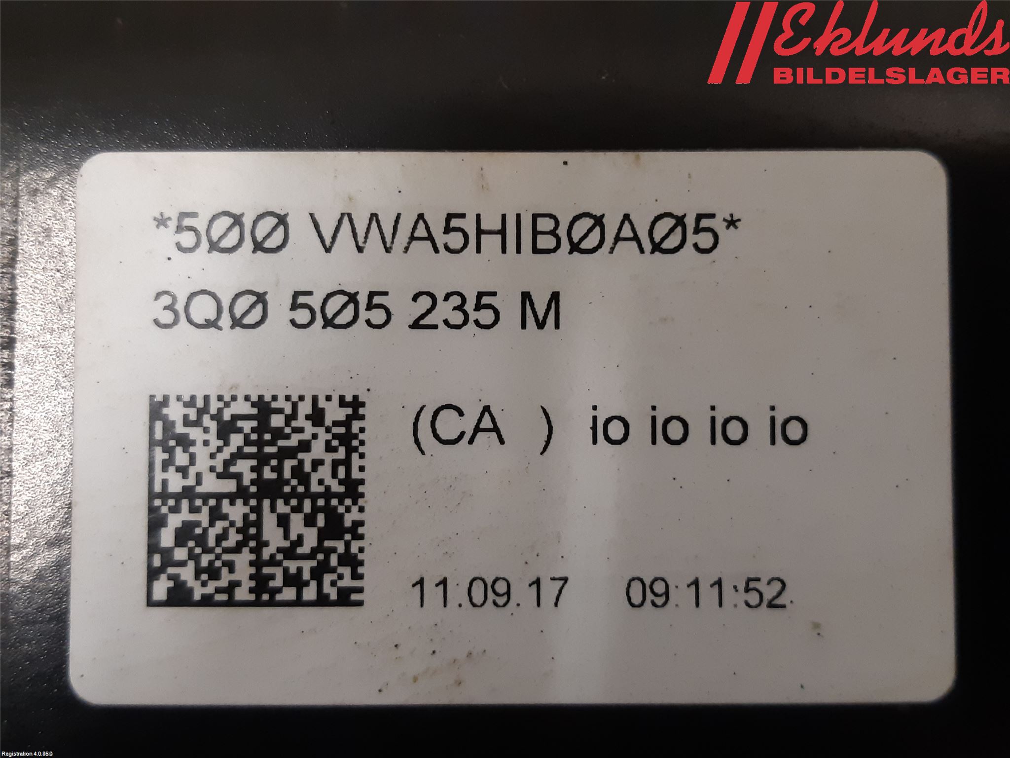 Volkswagen VW PASSAT 15-19 Bakaxelbalk