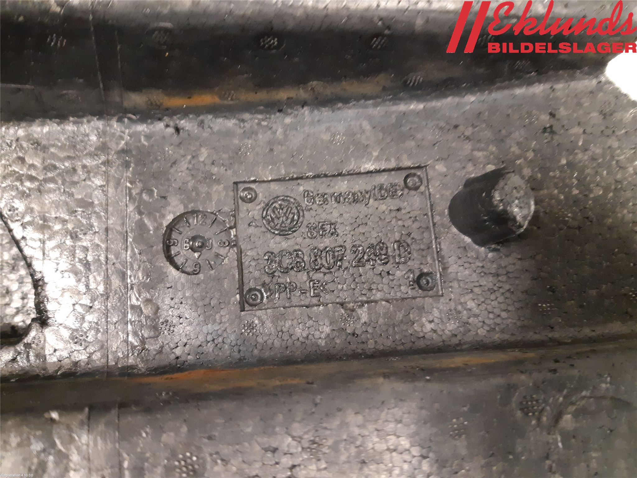 Volkswagen VW PASSAT CC 08-16 Stötfångar Deformelement Fram