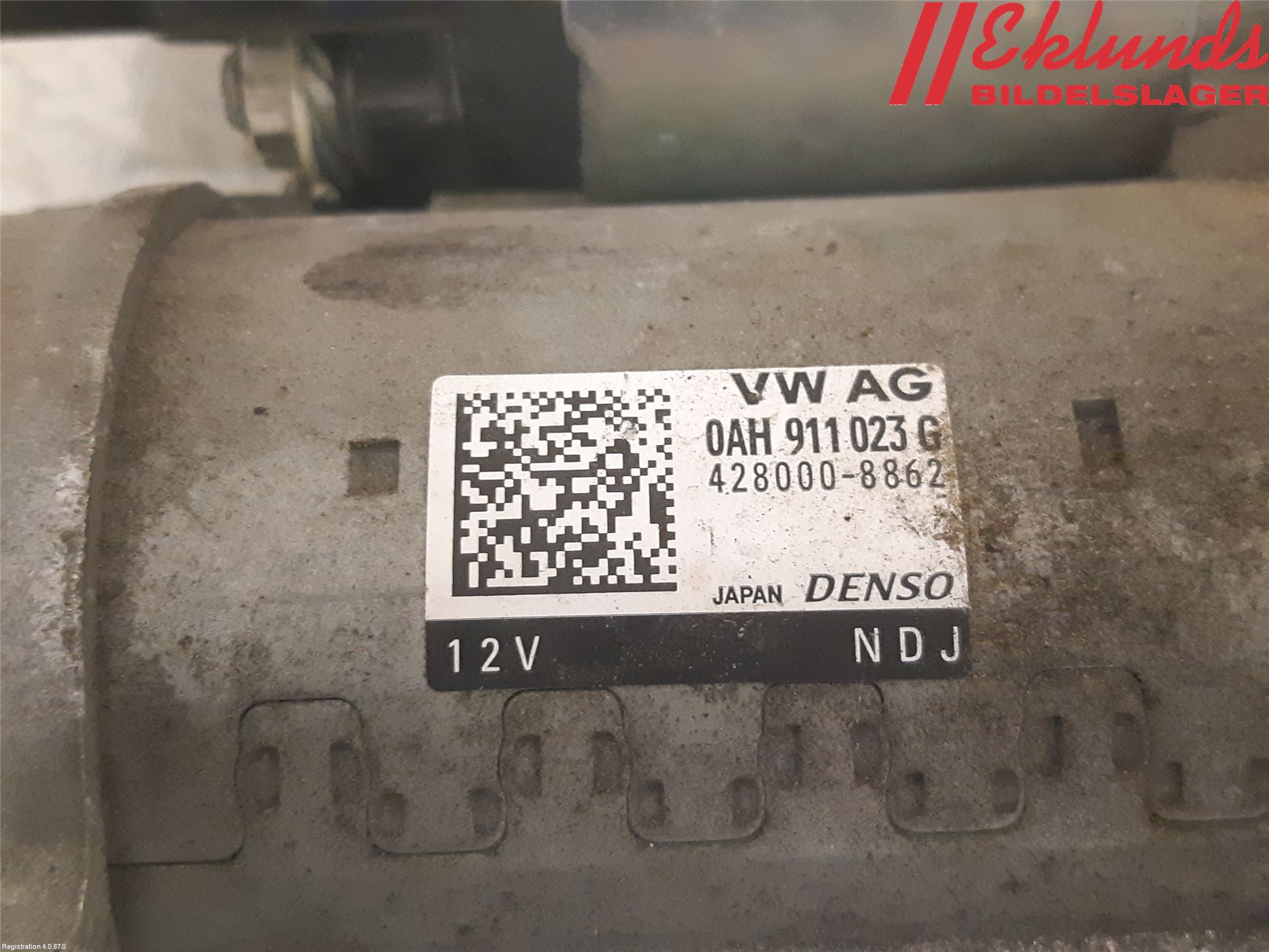 Volkswagen VW GOLF SPORTSVAN 15-20 Startmotor