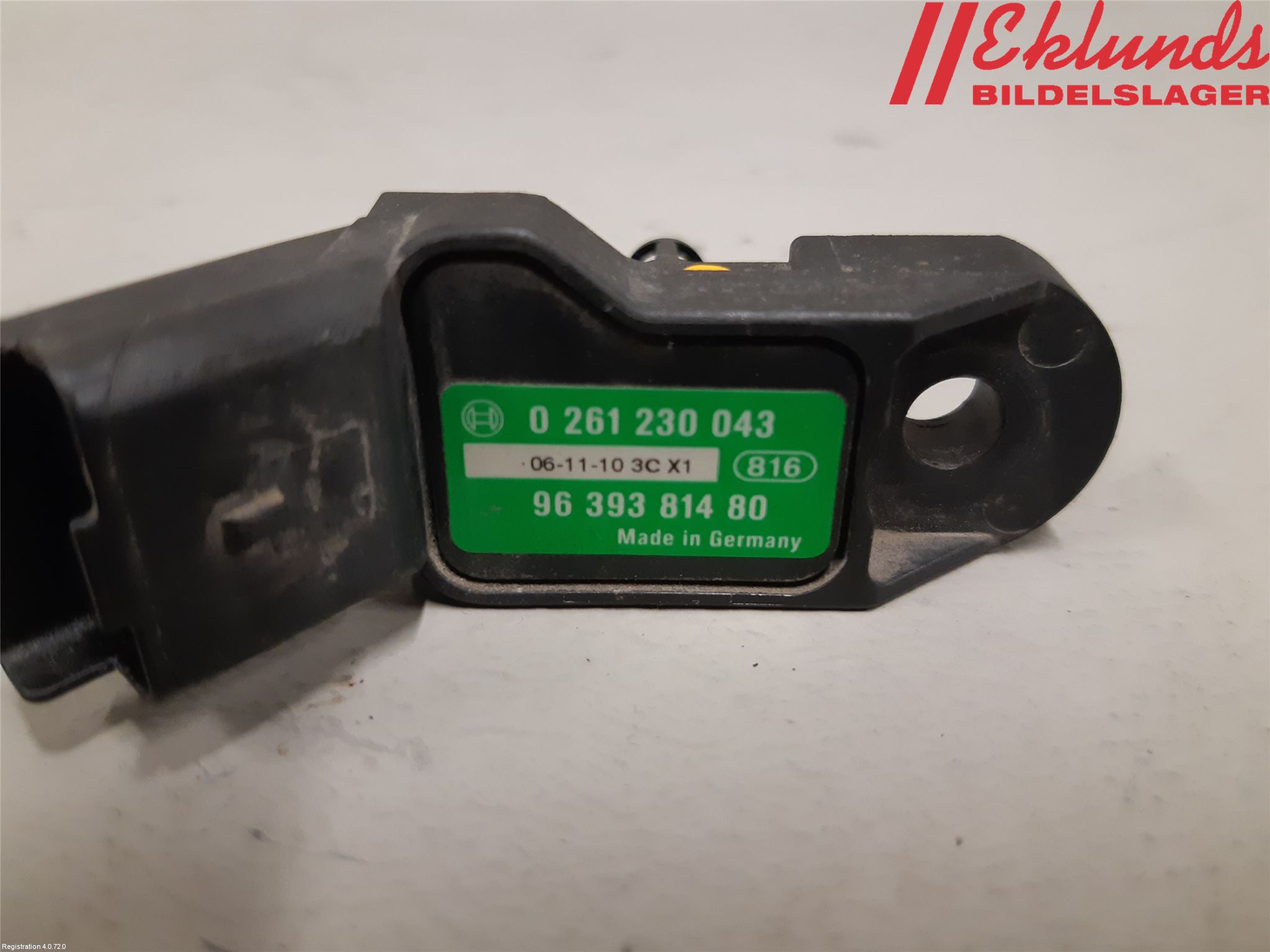 Peugeot 307     05-08 Givare Laddluftstryck