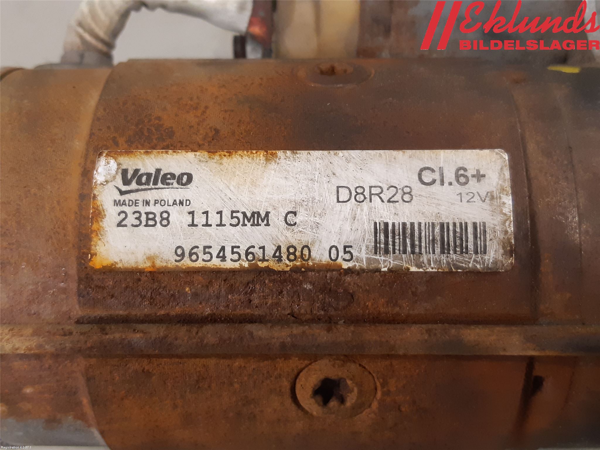 Peugeot 3008 17-24 Startmotor Diesel