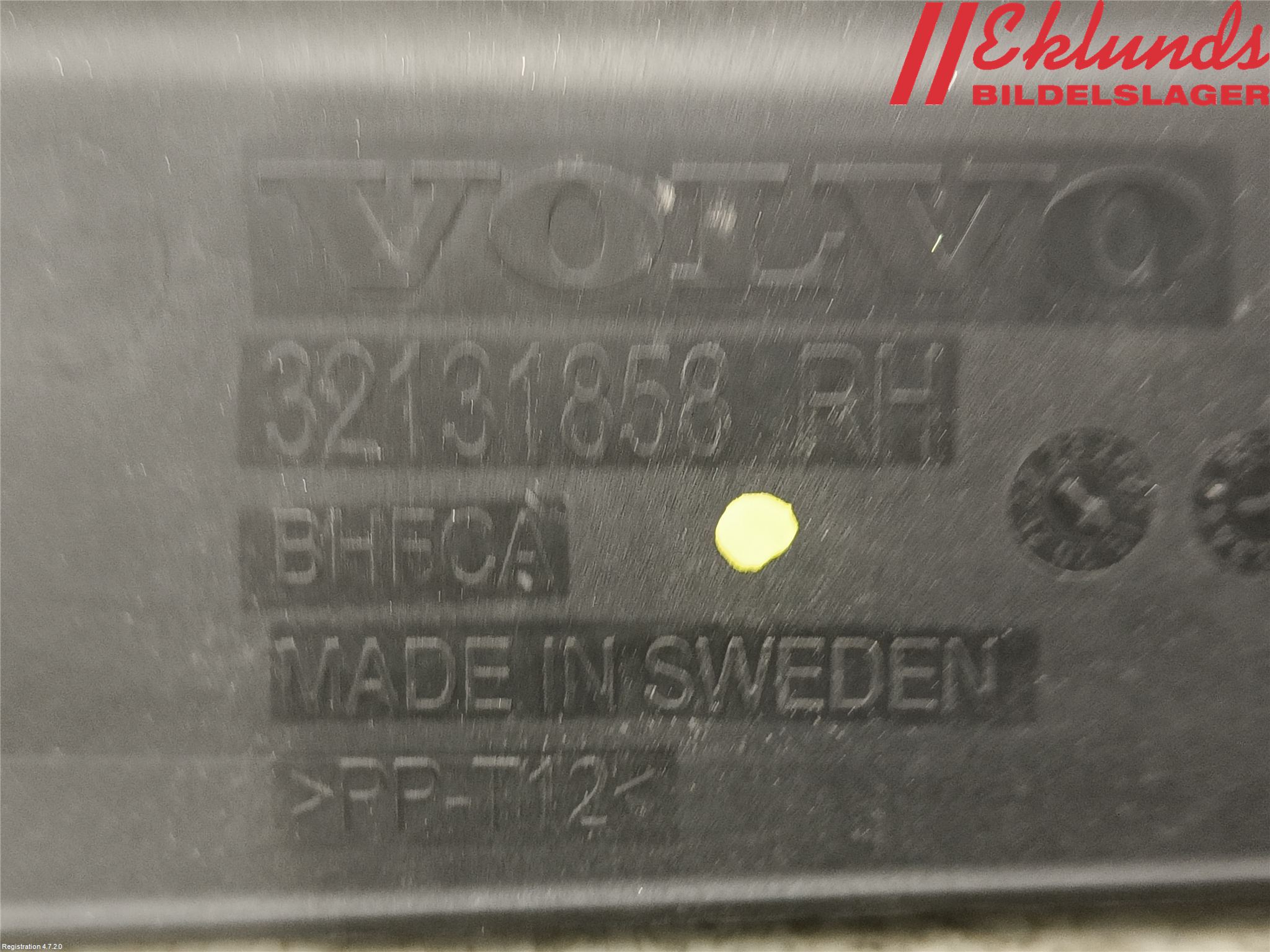 Volvo XC40/RECHARGE 18- List Skärmkant