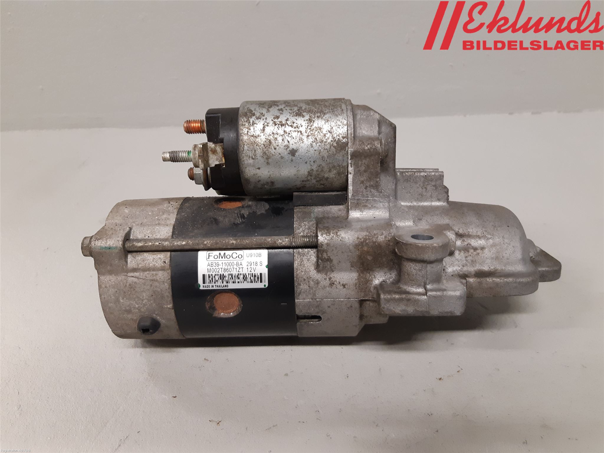 Ford RANGER EU 12-23 Startmotor Diesel