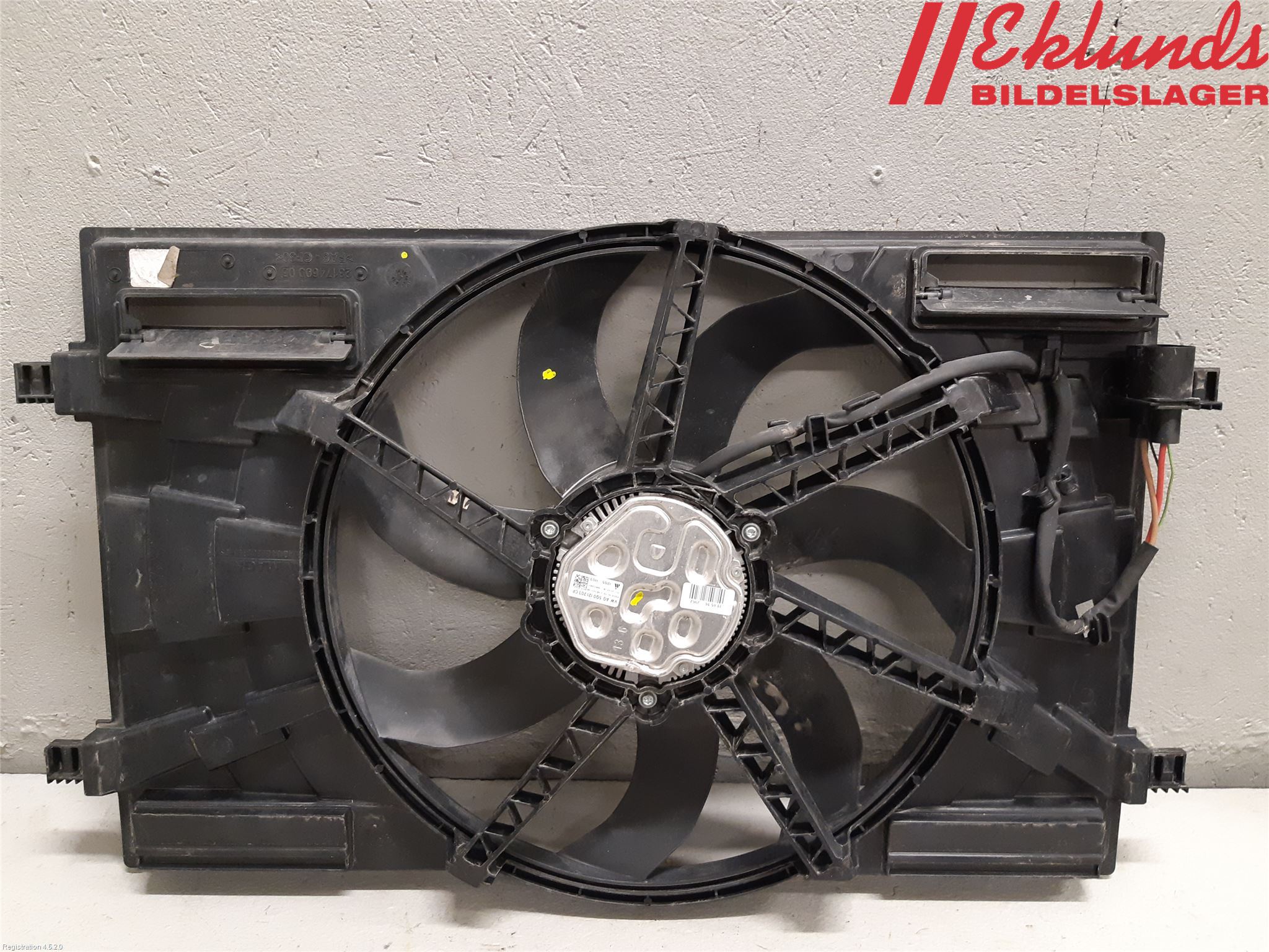 Audi A3/S3 8V 13-20 Kylfläkt El