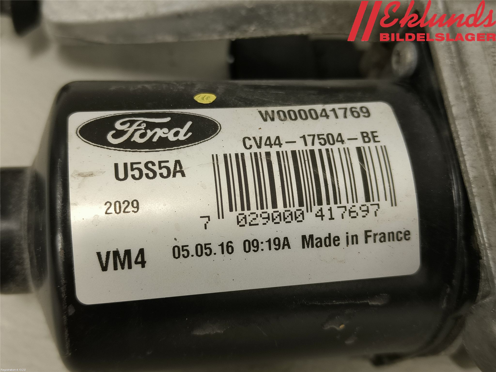 Ford KUGA 13-16 Torkarmotor Vindruta