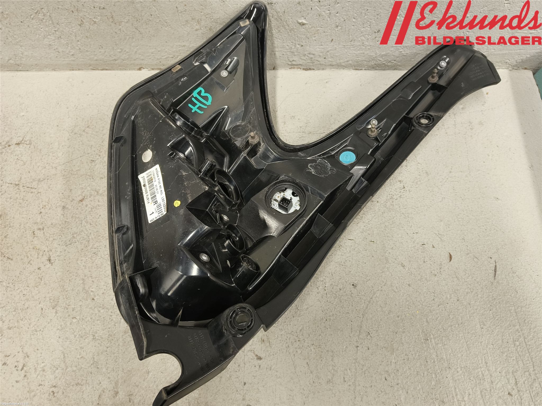 Nissan JUKE 14-19 Bakljus Höger