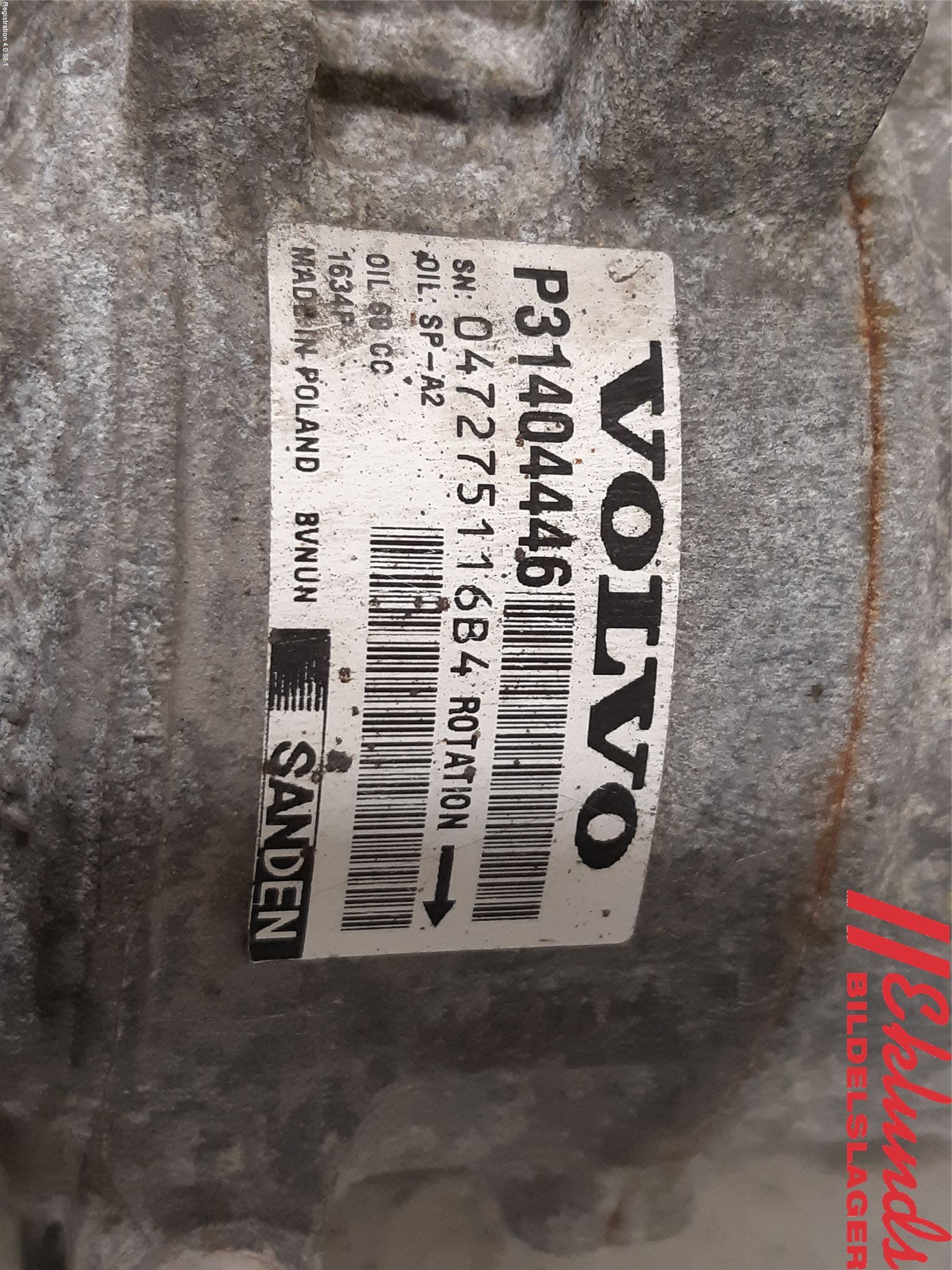 Volvo S60 14-18 Ac Kompressor