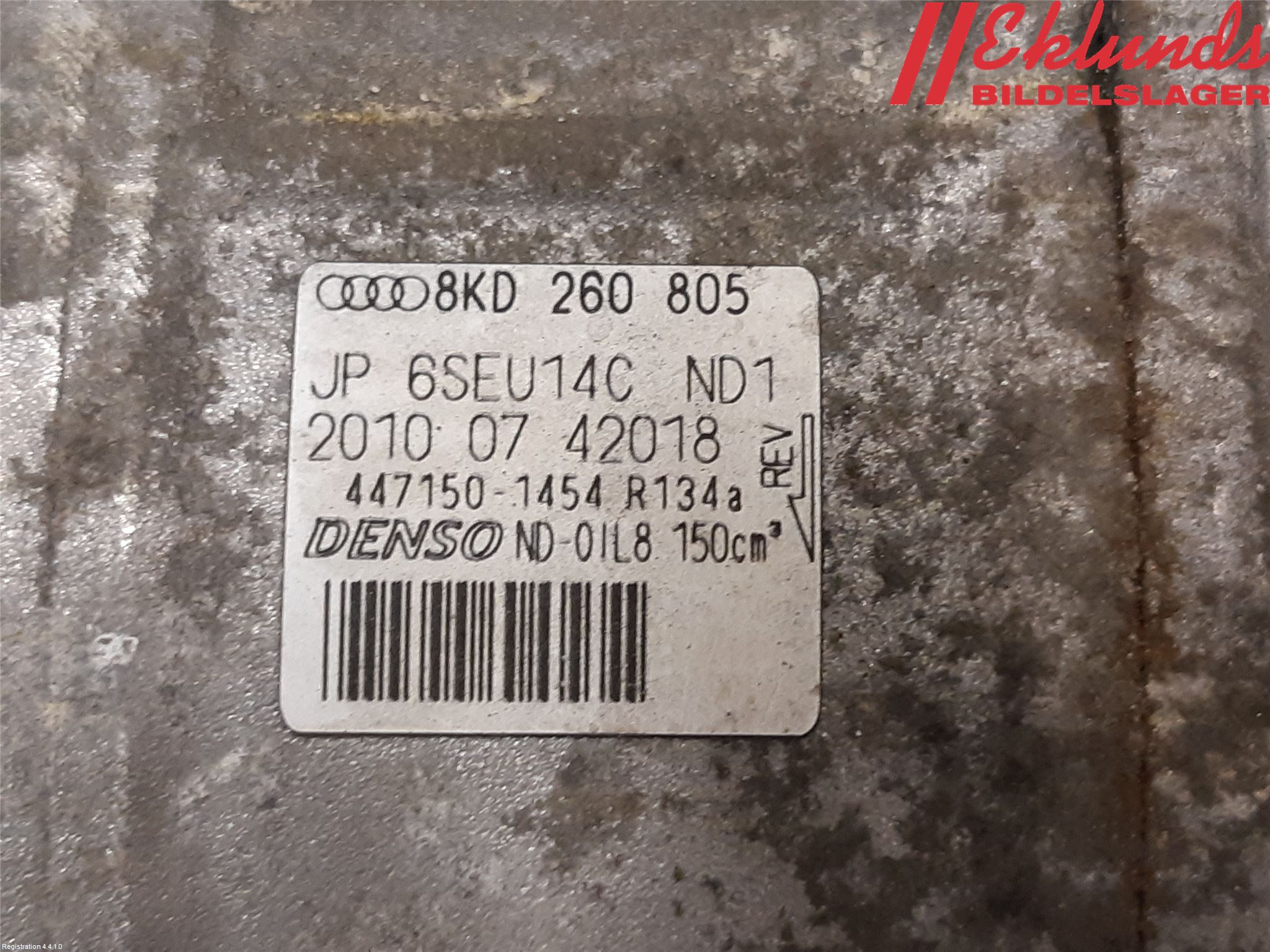 Audi A4/S4 08-11 Ac Kompressor