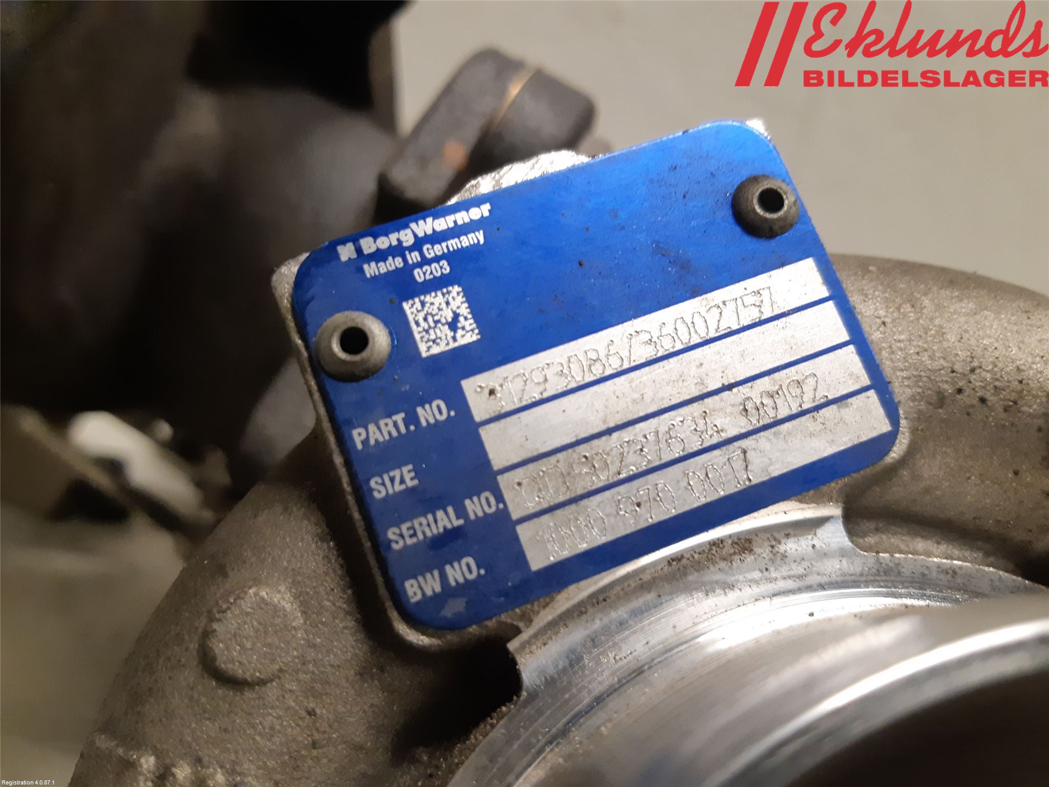 Volvo XC70 14-16 Turboaggregat