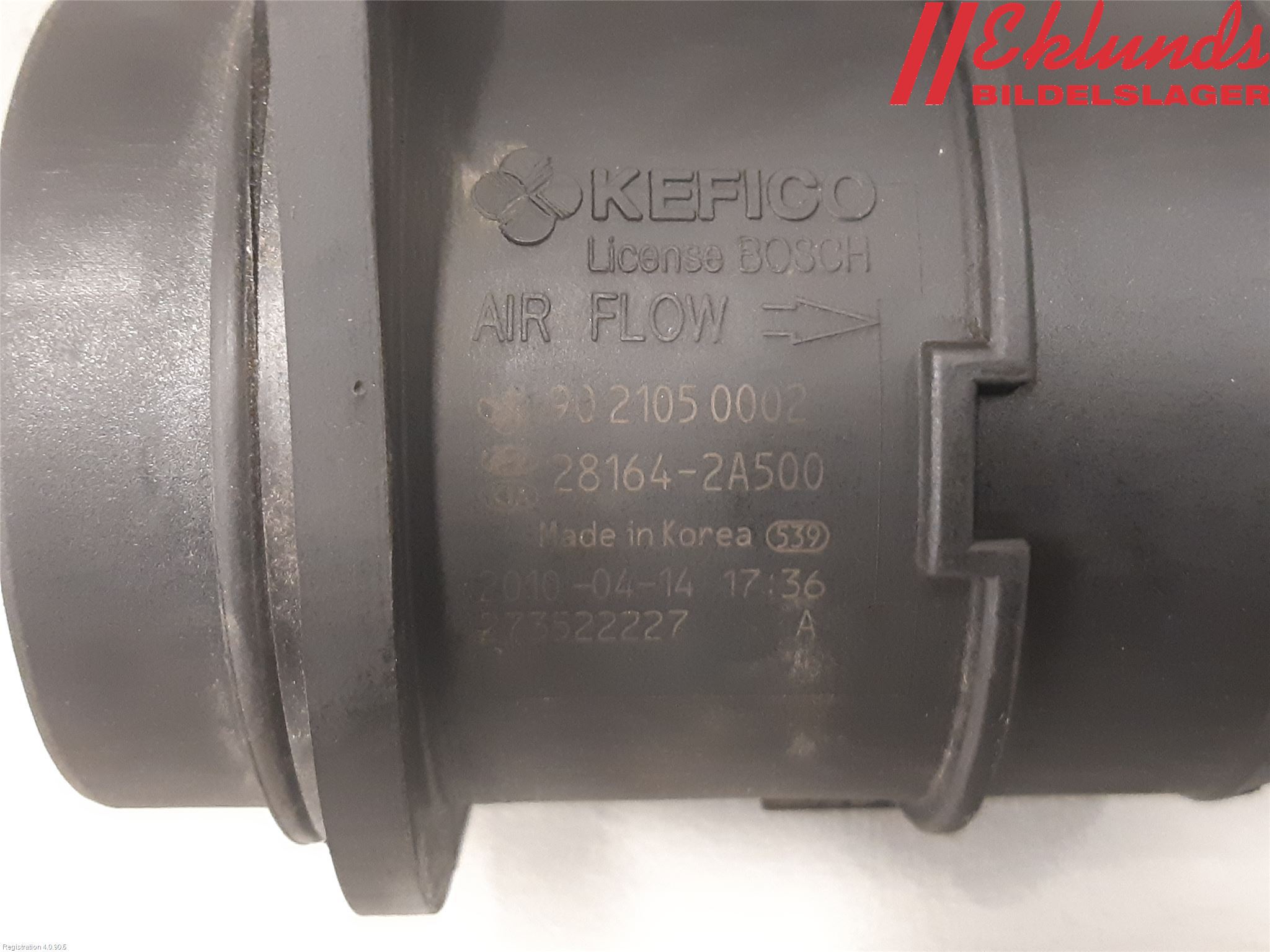 Kia CEED 06-12 Injluftmassamätare