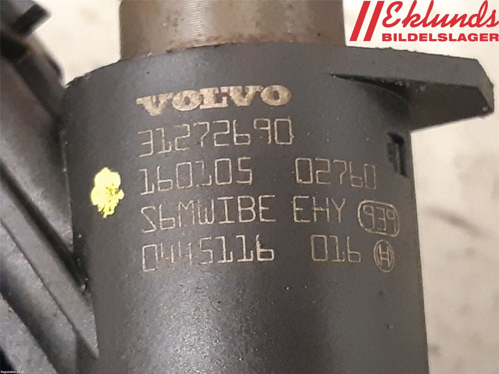 Volvo V70 14-16 Injspridare