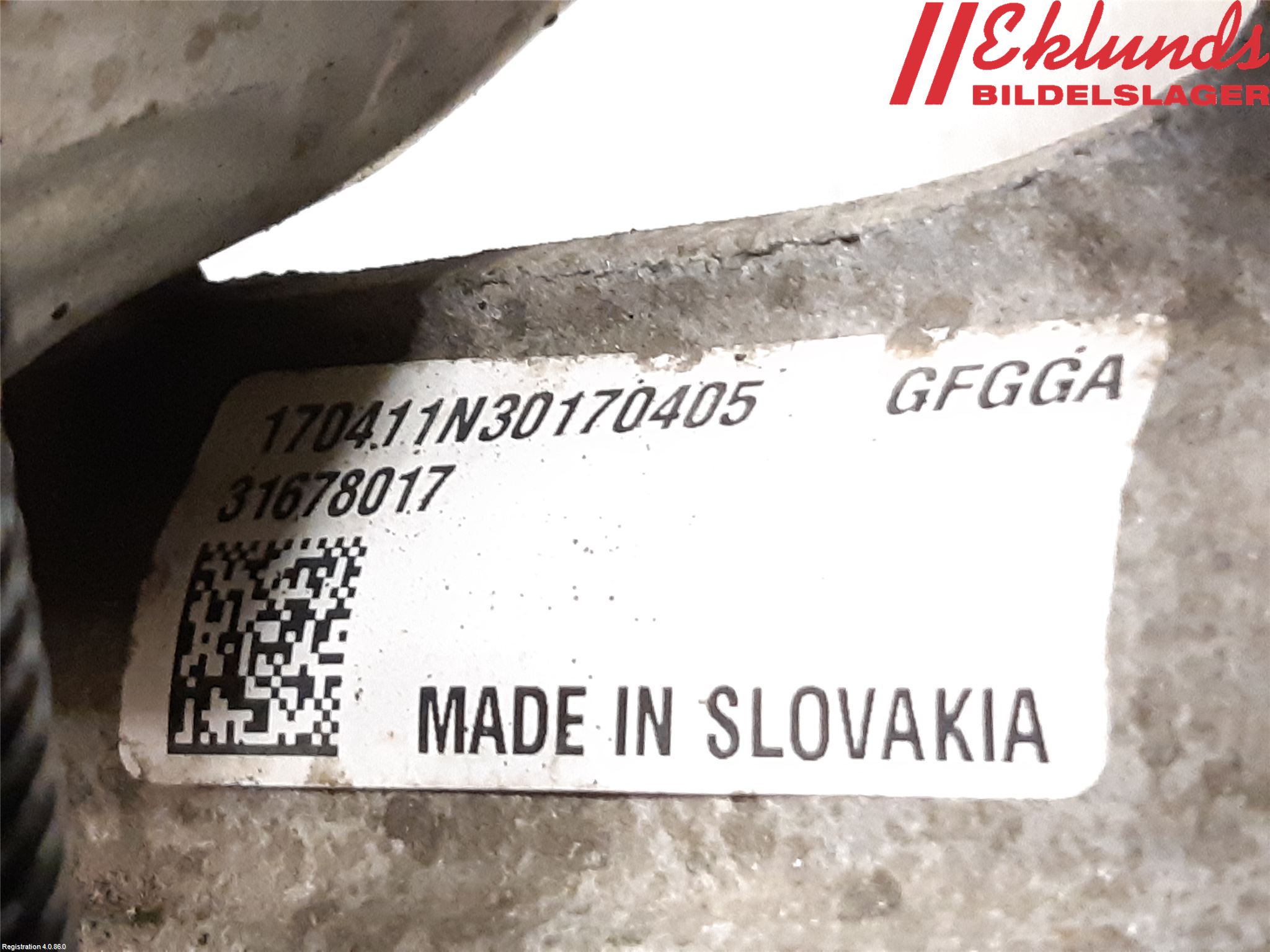 Volvo V40 12-19 Styrväxel-Snäcka Elektrisk