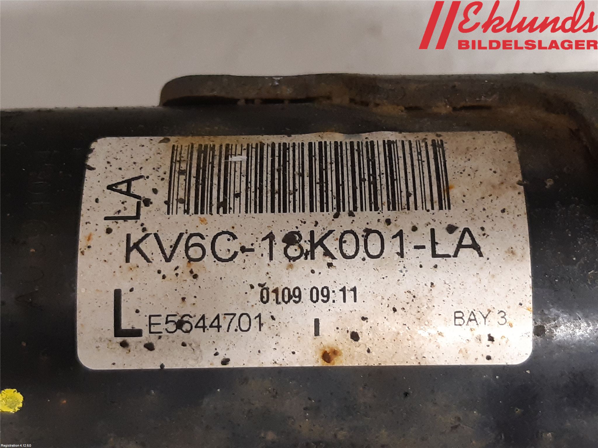 Ford TRANSIT SKÅP/BUSS 14-22 Fjäderben Fram Vänster