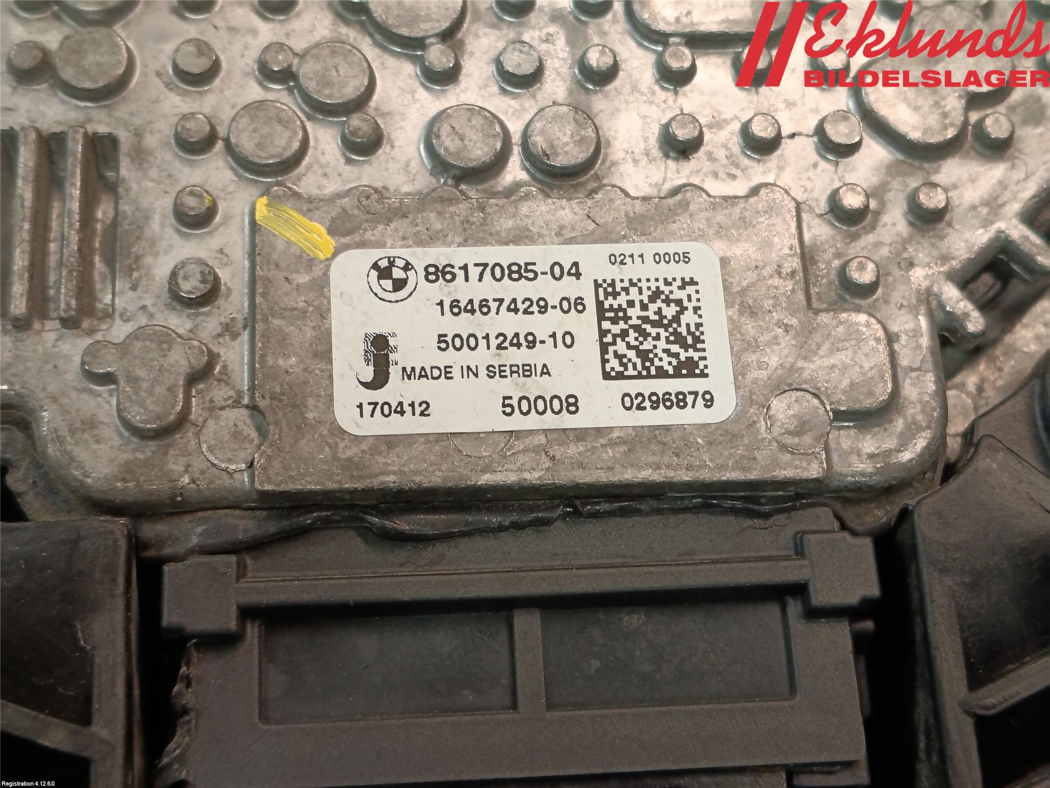 BMW 5 G30/G31/F90 17-23 Kylfläkt El